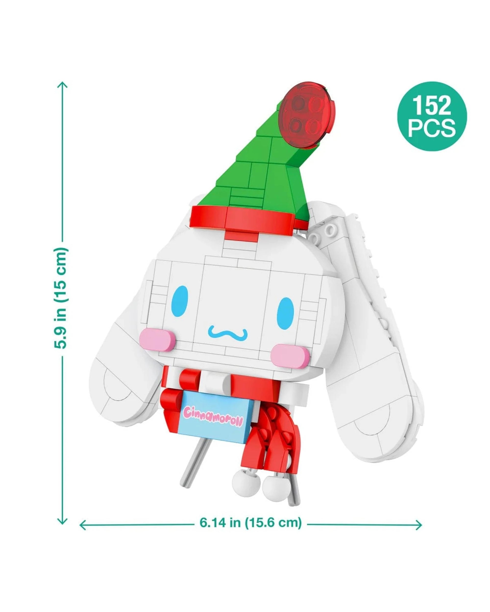 6 Brickcraft Hello Kitty and Friends Cinnamoroll Decoration Building Set 152 Pieces, 6 of 7