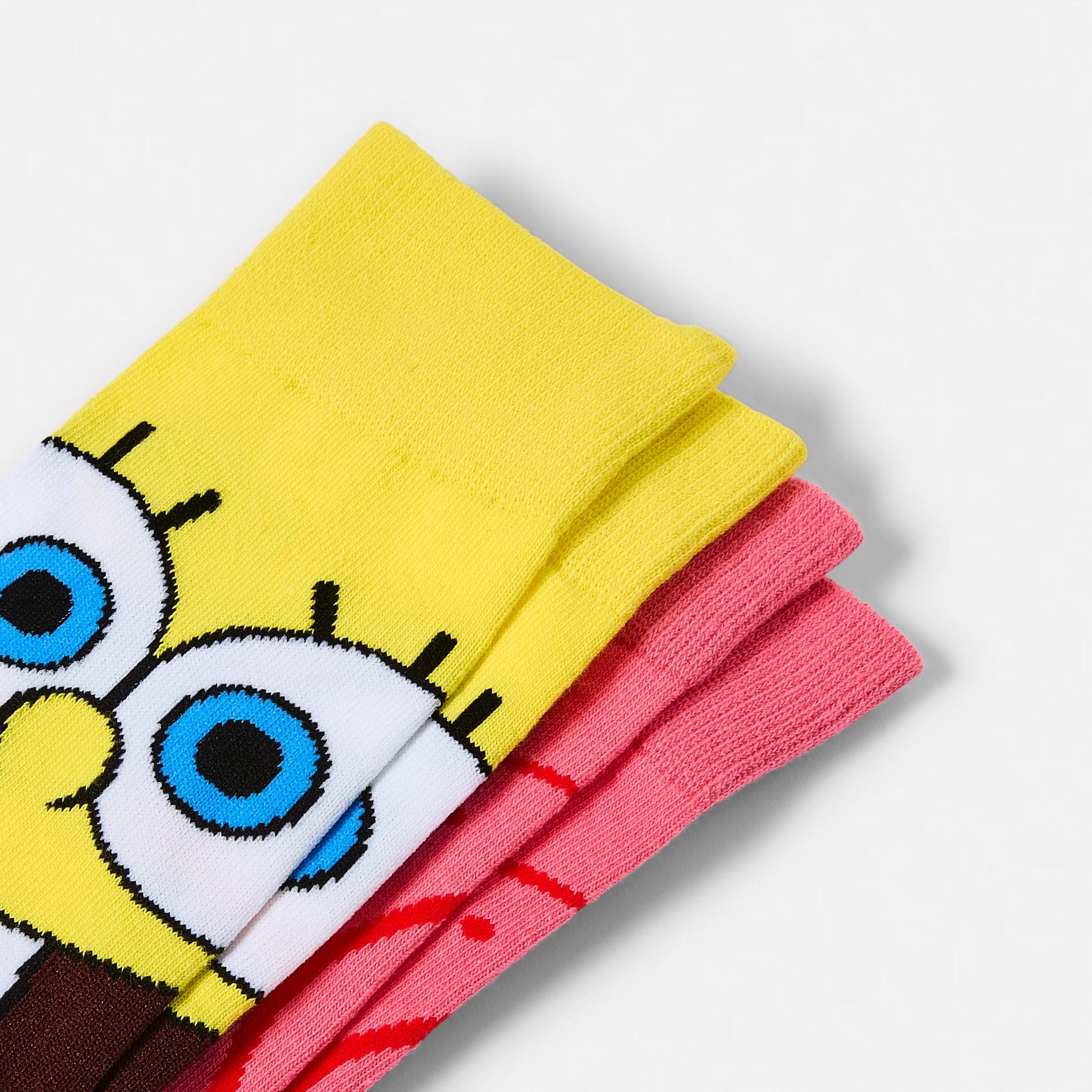 2 2 Pack License Socks 2PK SPONGEBOB, 2 of 3