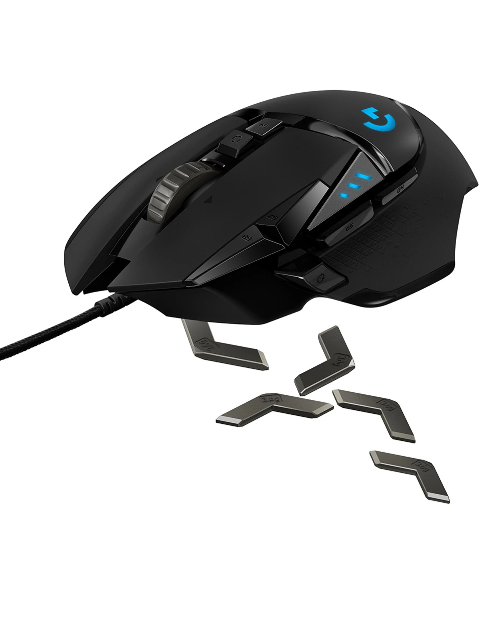 7 Logitech G502 Hero High Performance Gaming Mouse, 7 of 9