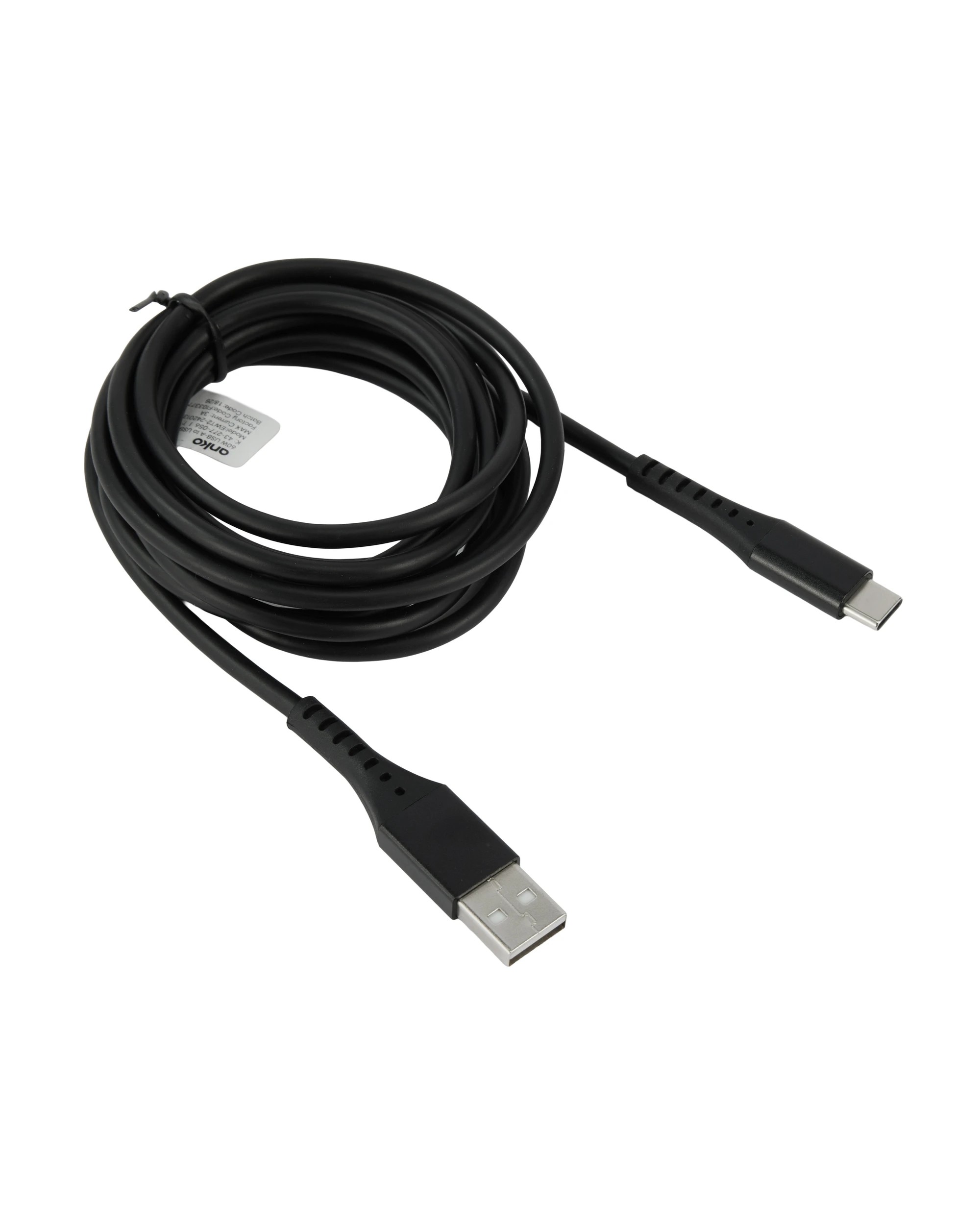 3 USBC Heavy Duty Cable, 2m - Anko - Black, 3 of 5