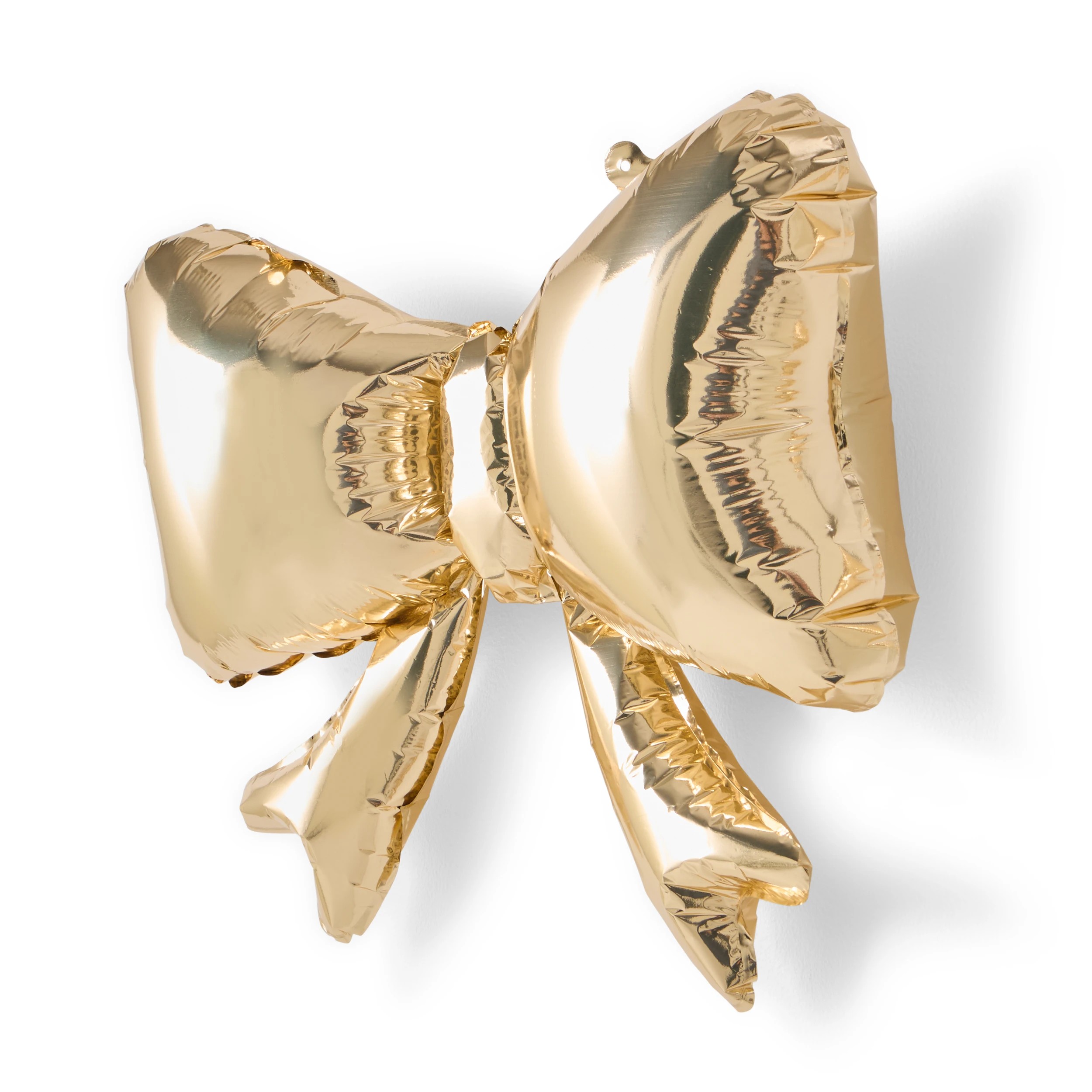4 5 Pack Gold Bow Foil Balloons, 4 of 4