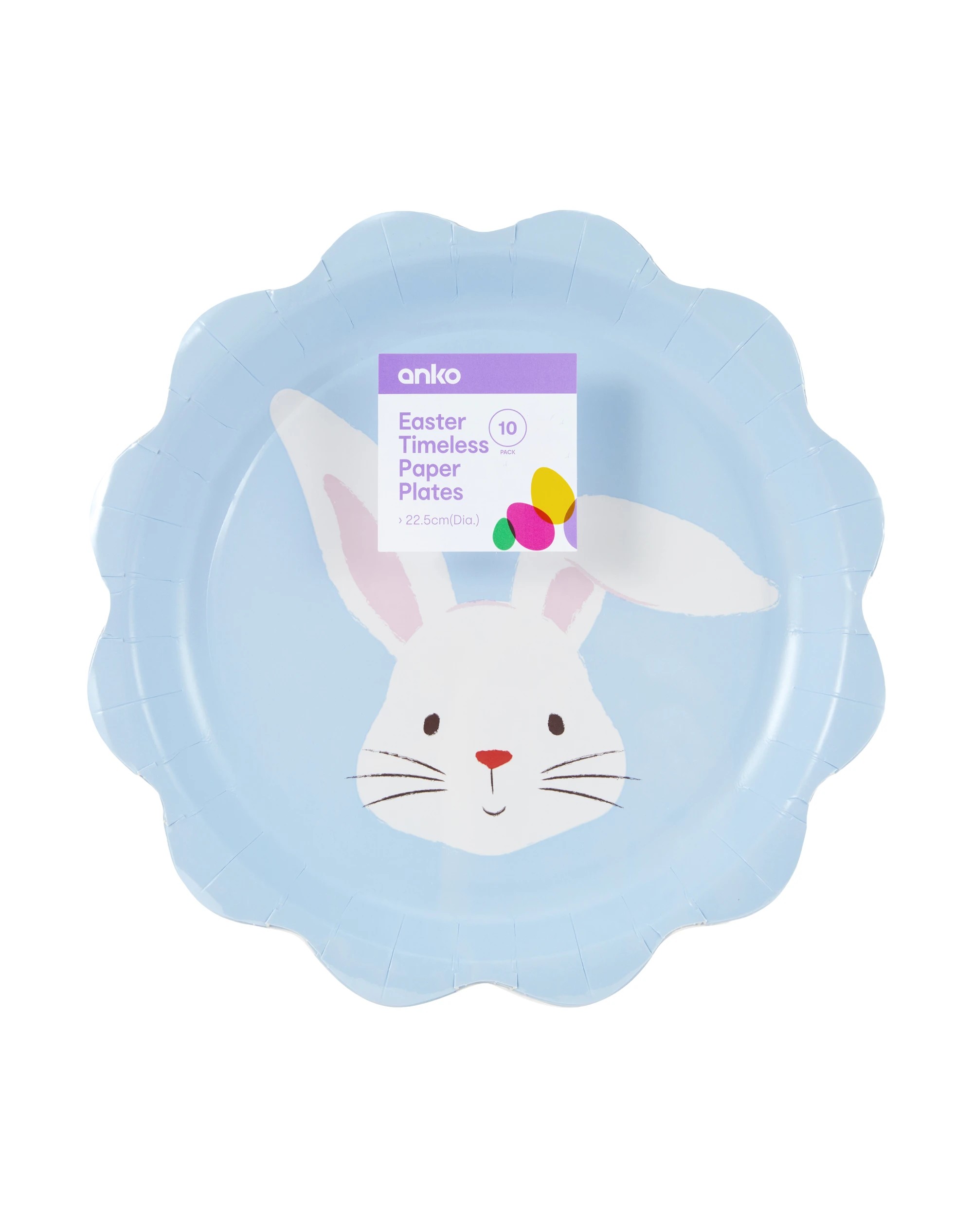 4 10 Pack Easter Timeless Paper Plates, 4 of 4