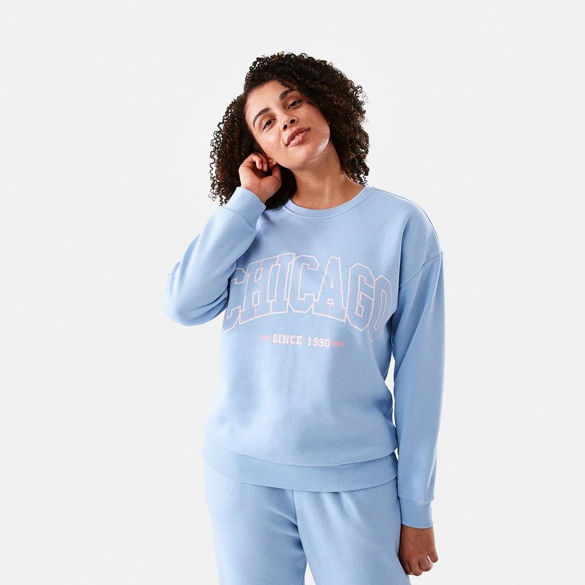 1 Long Sleeve Print Sweatshirt Chicago, 1 of 7