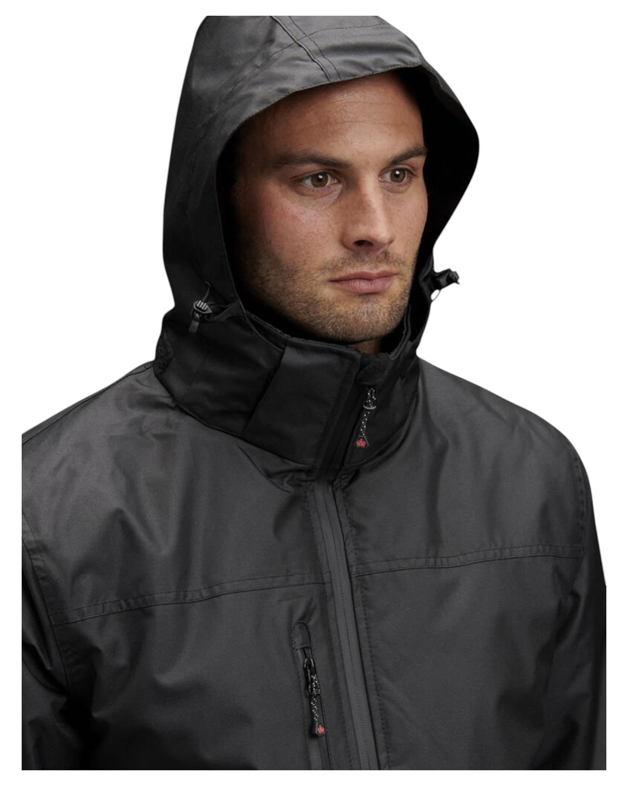 2 KingGee Mens Insulated Jacket BLACK, 2 of 6