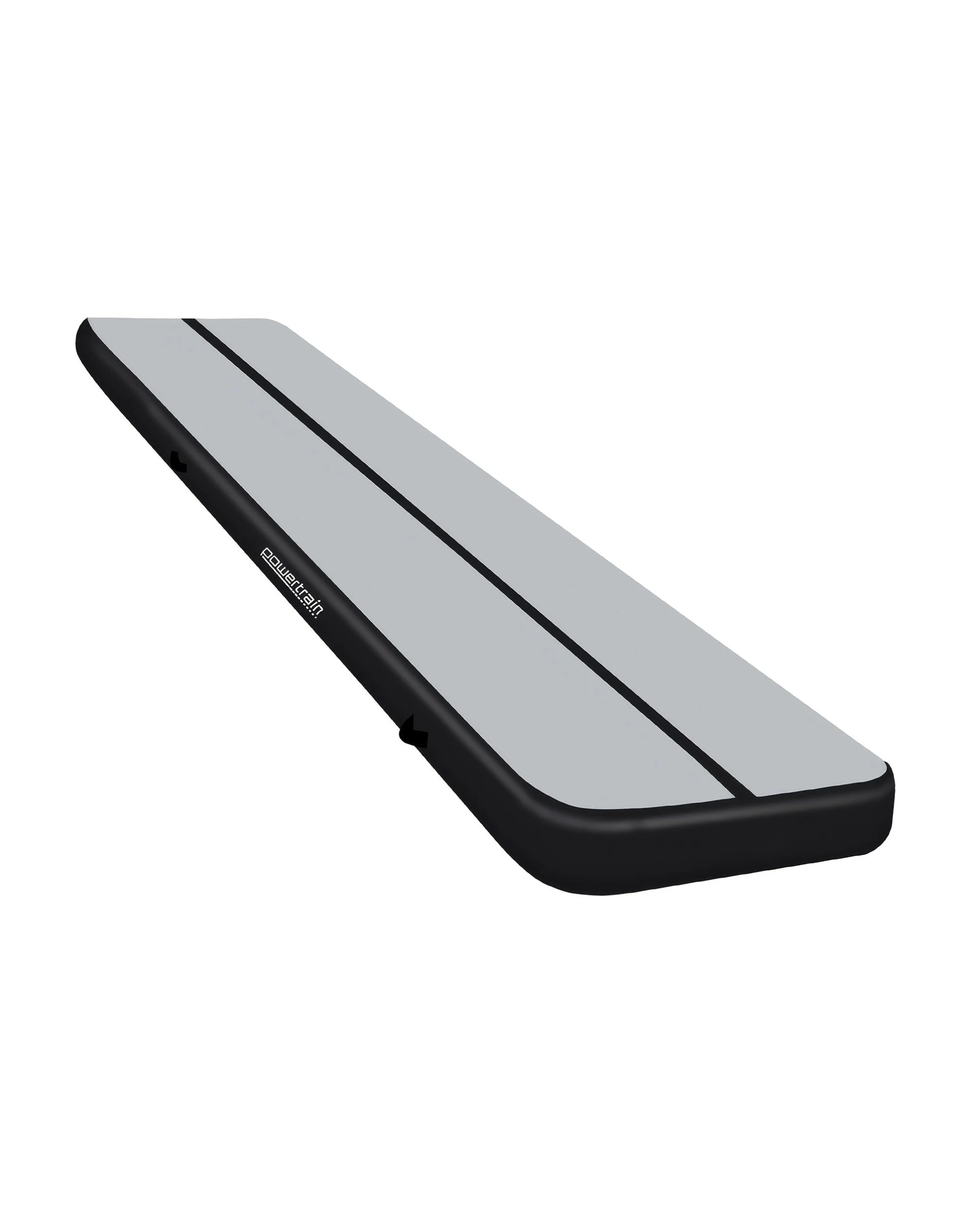 1 Powertrain 6M 20cm Air Track Gymnastics Tumbling Airtrack Exercise Yoga Mat Balance Beam Inflatable - Black, 1 of 5