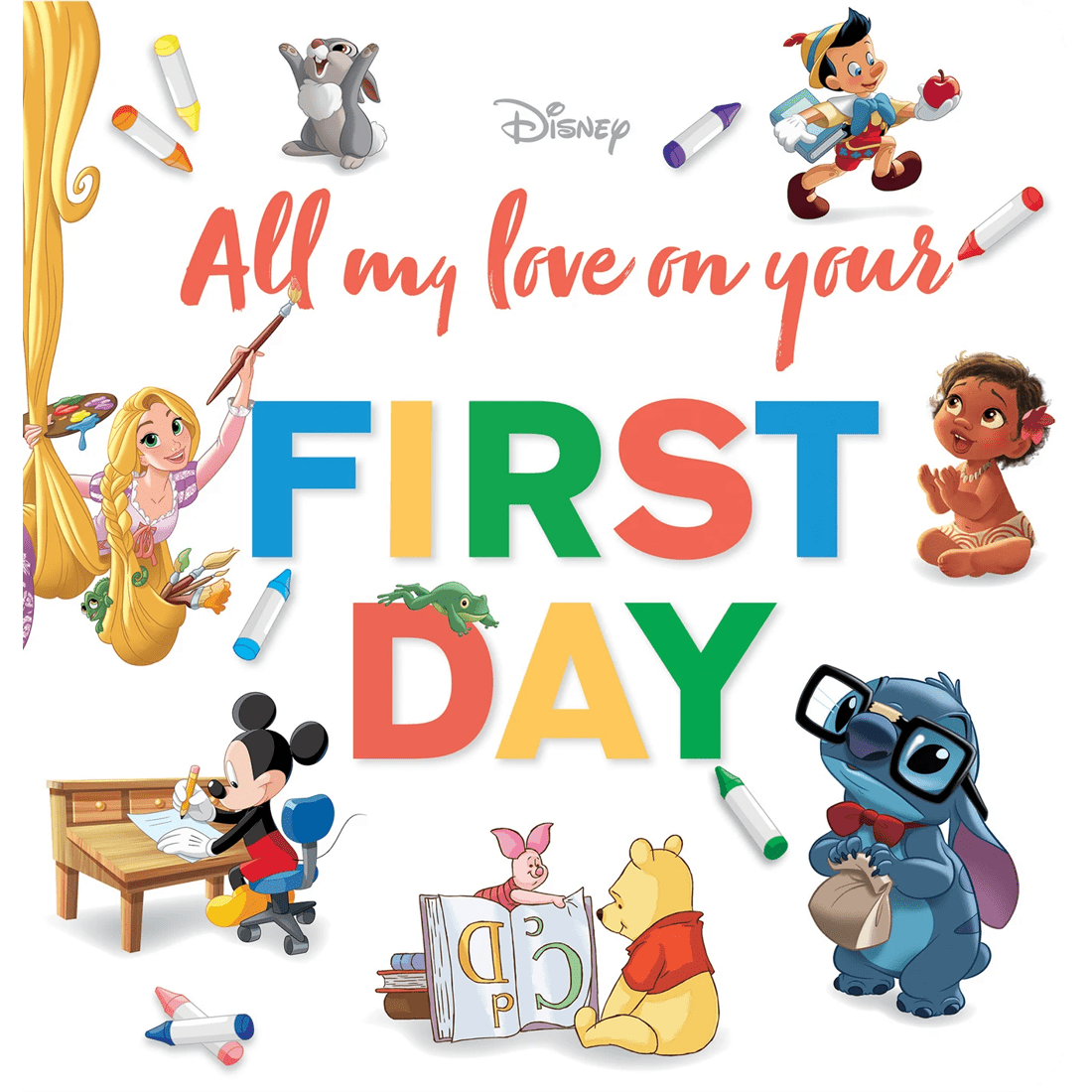 1 Disney All My Love on Your First Day - Book, 1 of 1