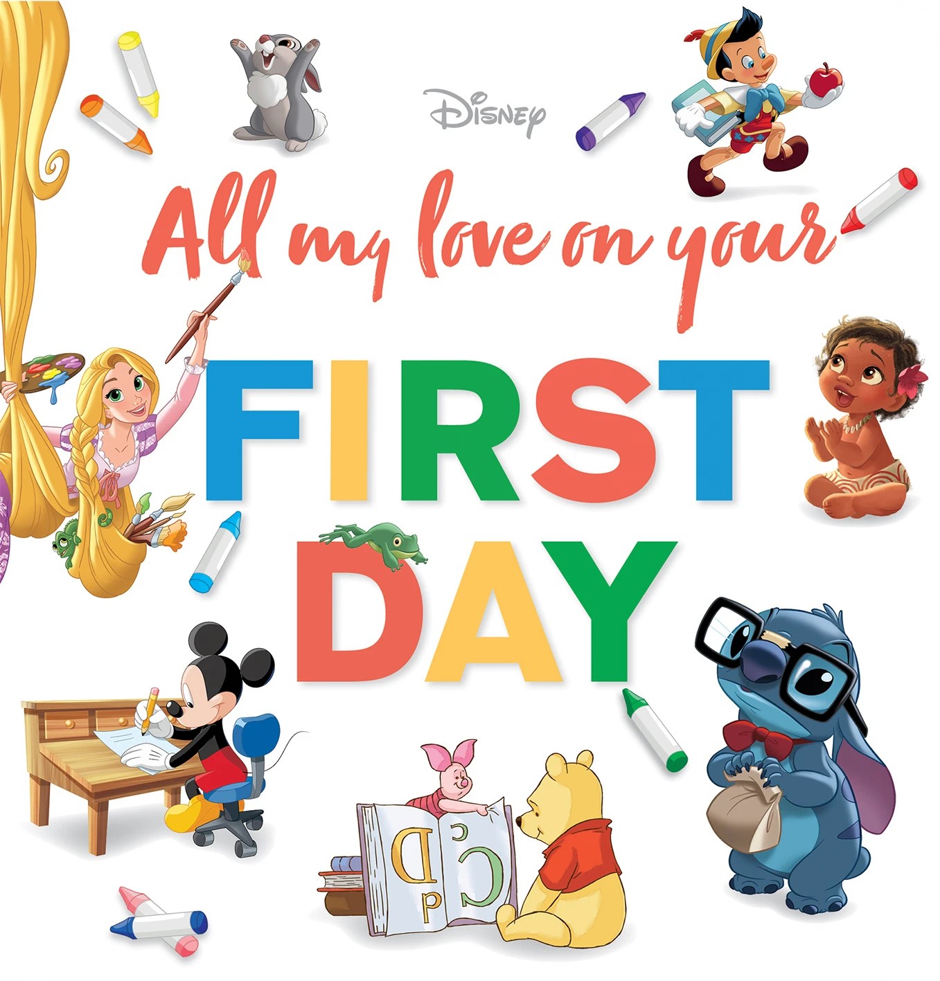 1 Disney All My Love on Your First Day - Book, 1 of 1
