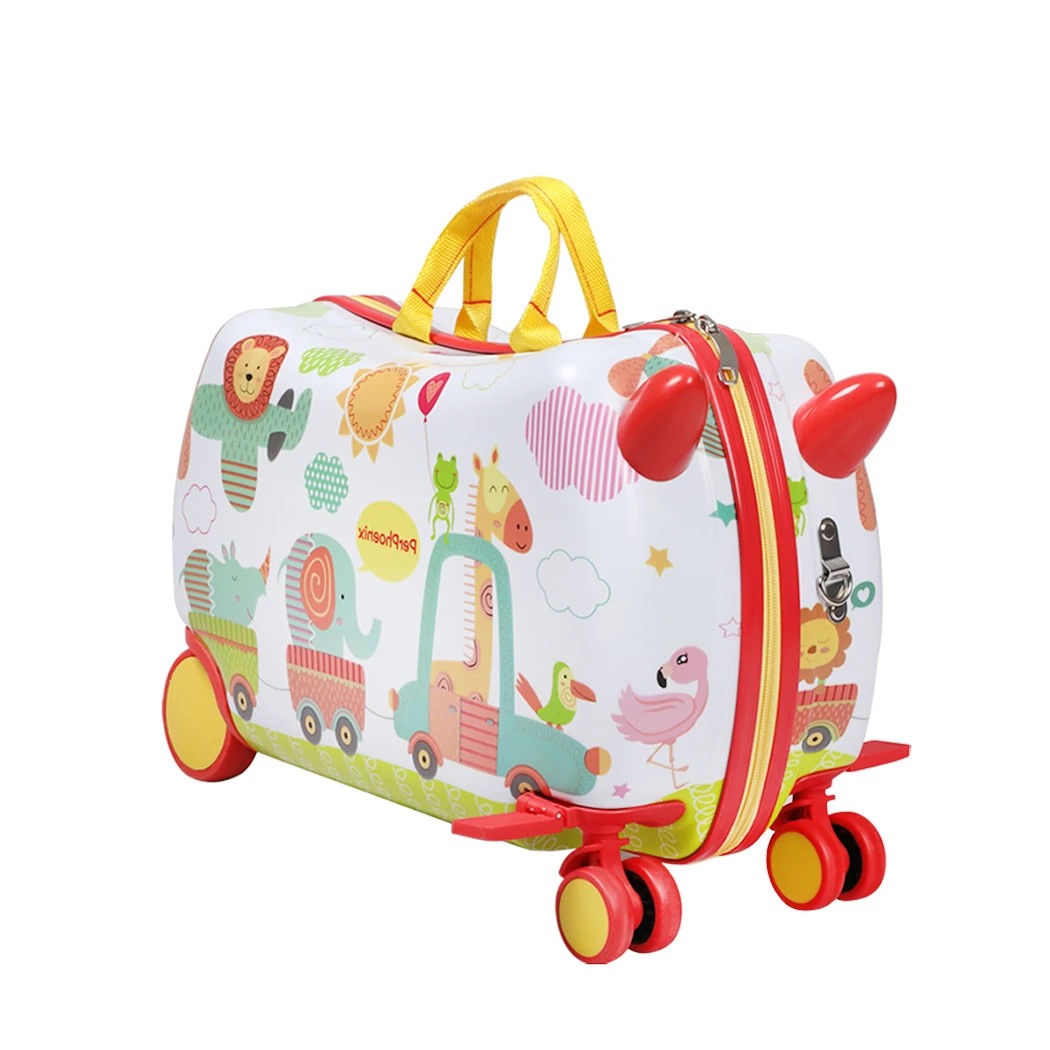 2 BoPeep Kids Suitcase Animal Print Luggage, 2 of 8
