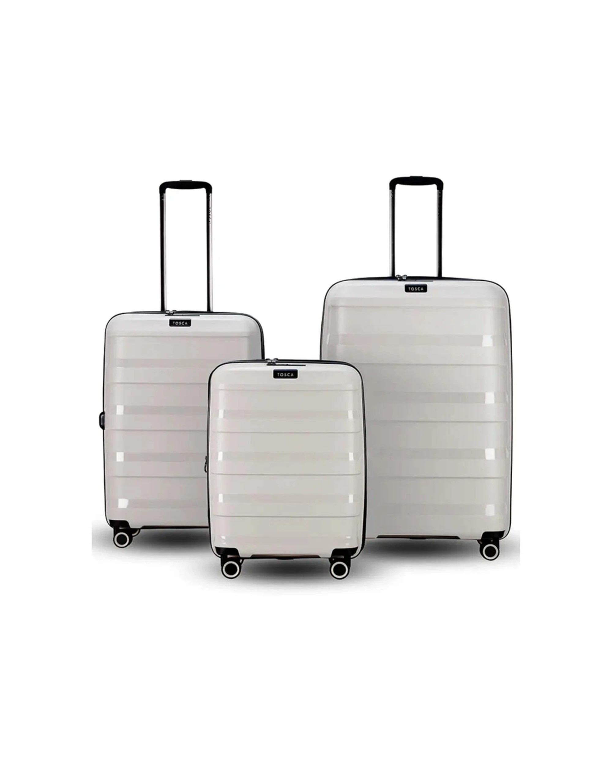 6 Tosca 3Pc Comet Pp Hard Shell Luggage/Suitcase Set - Assorted, 6 of 6