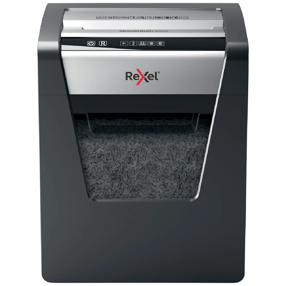 1 Rexel Momentum Cross Cut Shredder X415, 1 of 8