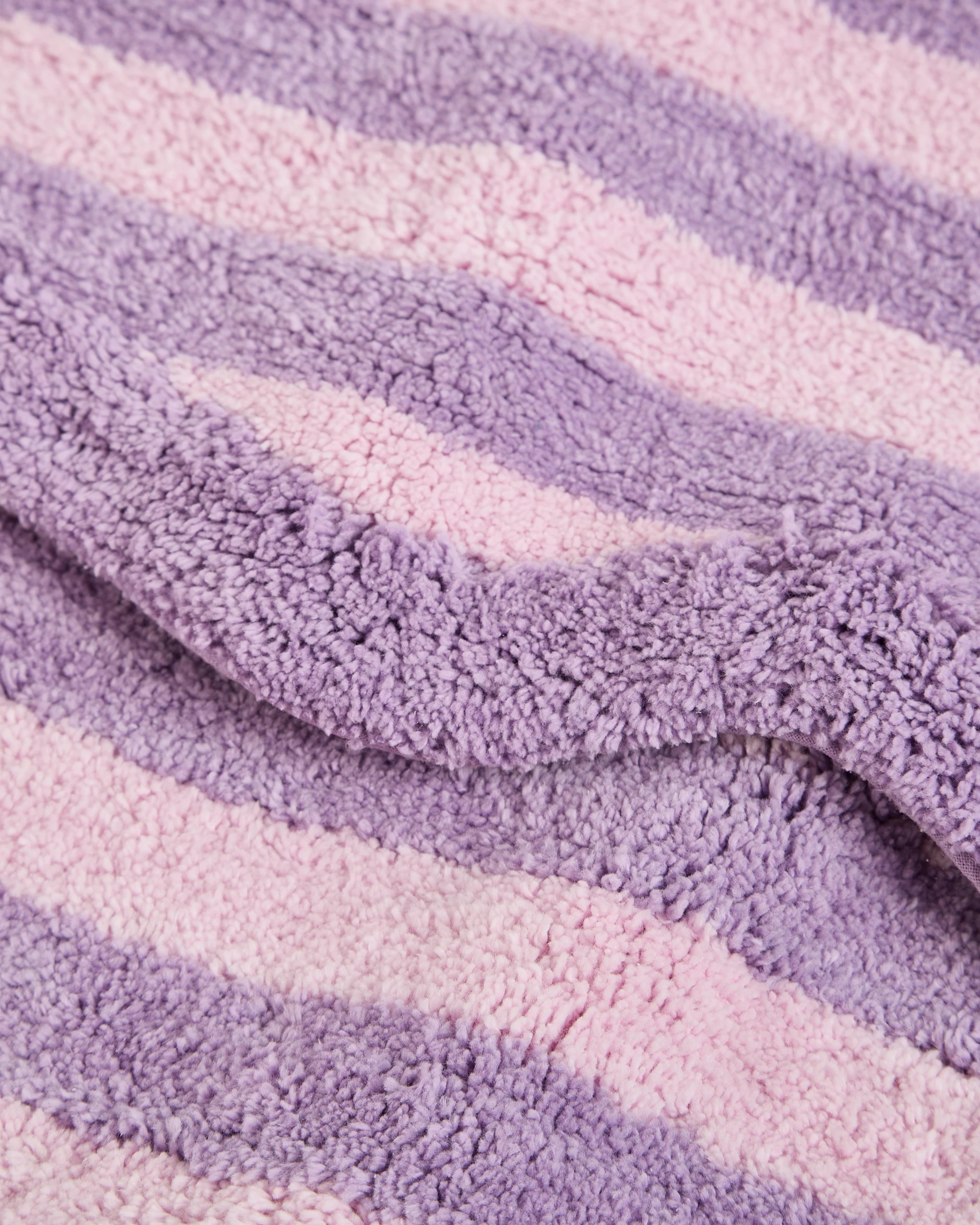 2 Target Kids Stripe Cotton Bath Mat - Purple, 2 of 2