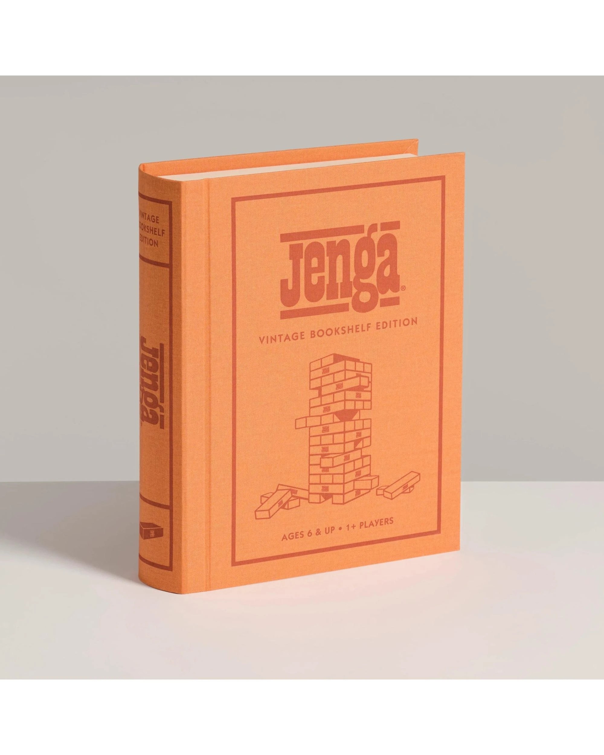 2 Jenga Vintage Bookshelf Edition Board Game, 2 of 6