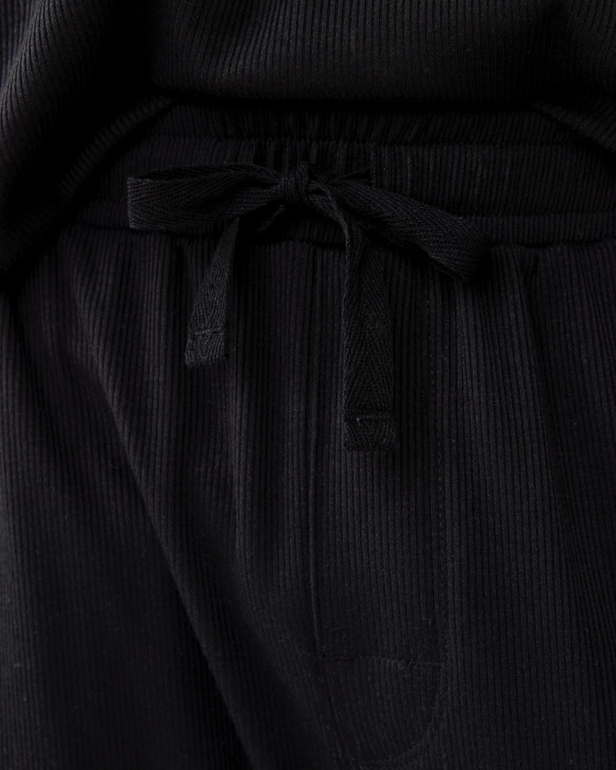 4 Soft Rib Pants Black, 4 of 6