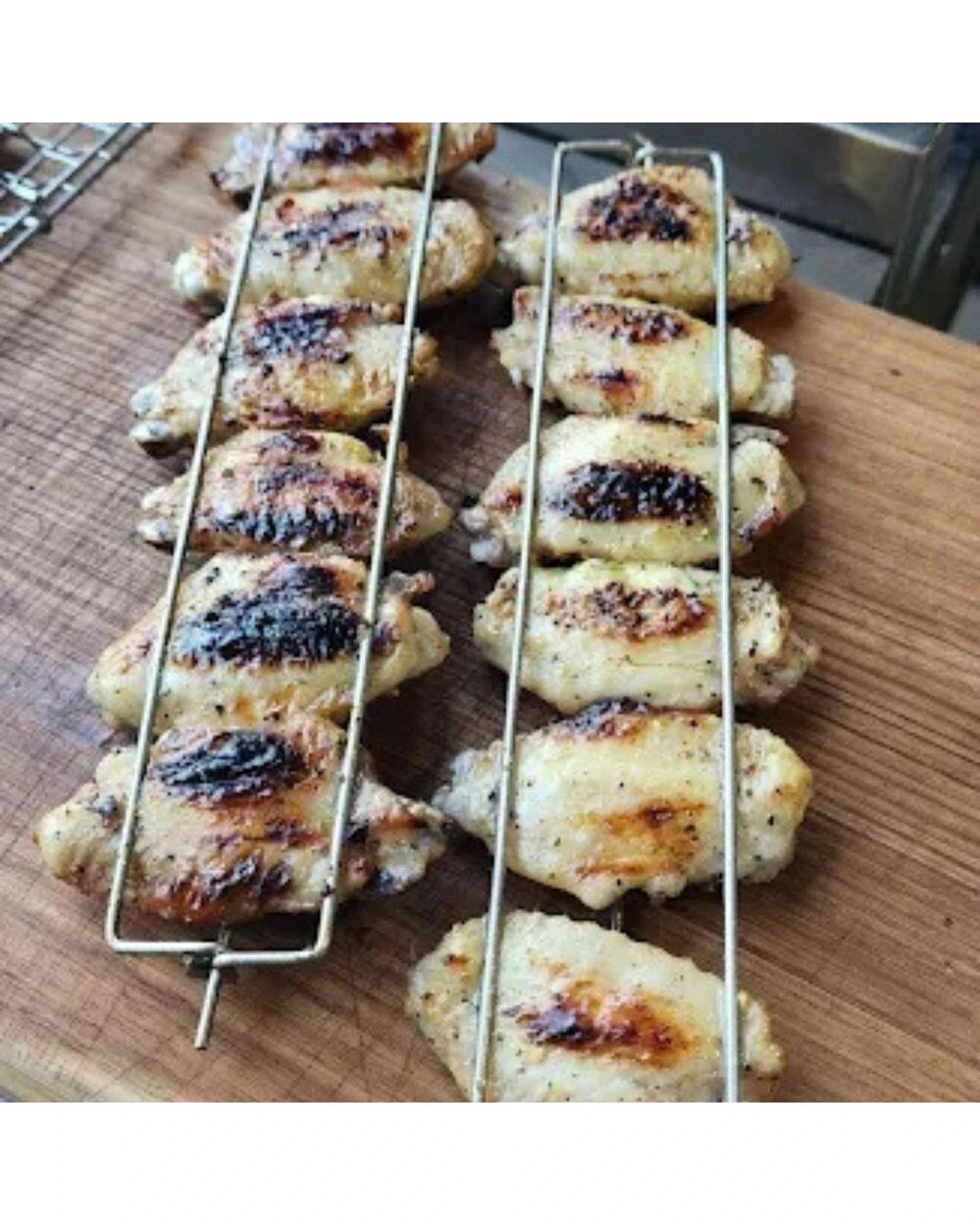 4 Flaming Coals BBQ Chicken Wing Grilling Rack, 4 of 5