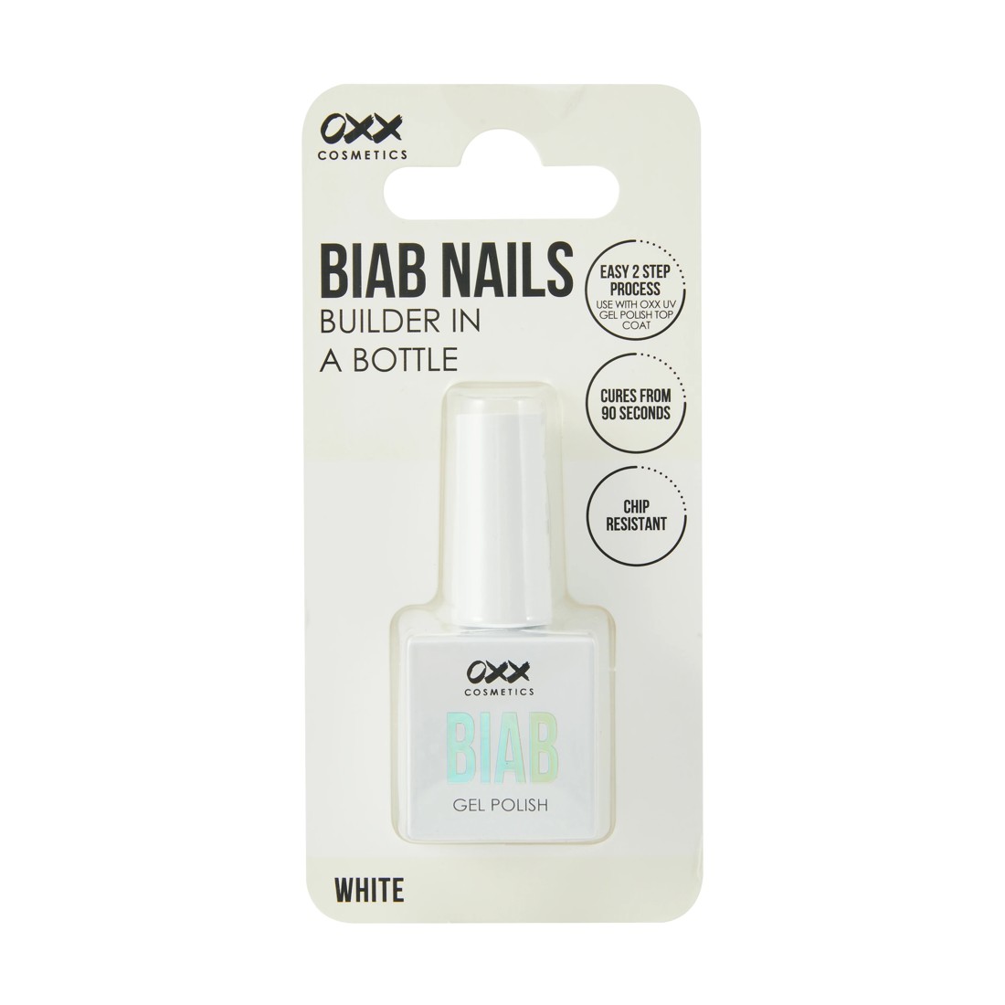 4 OXX Cosmetics BIAB Nails Builder in a Bottle - White, 4 of 4
