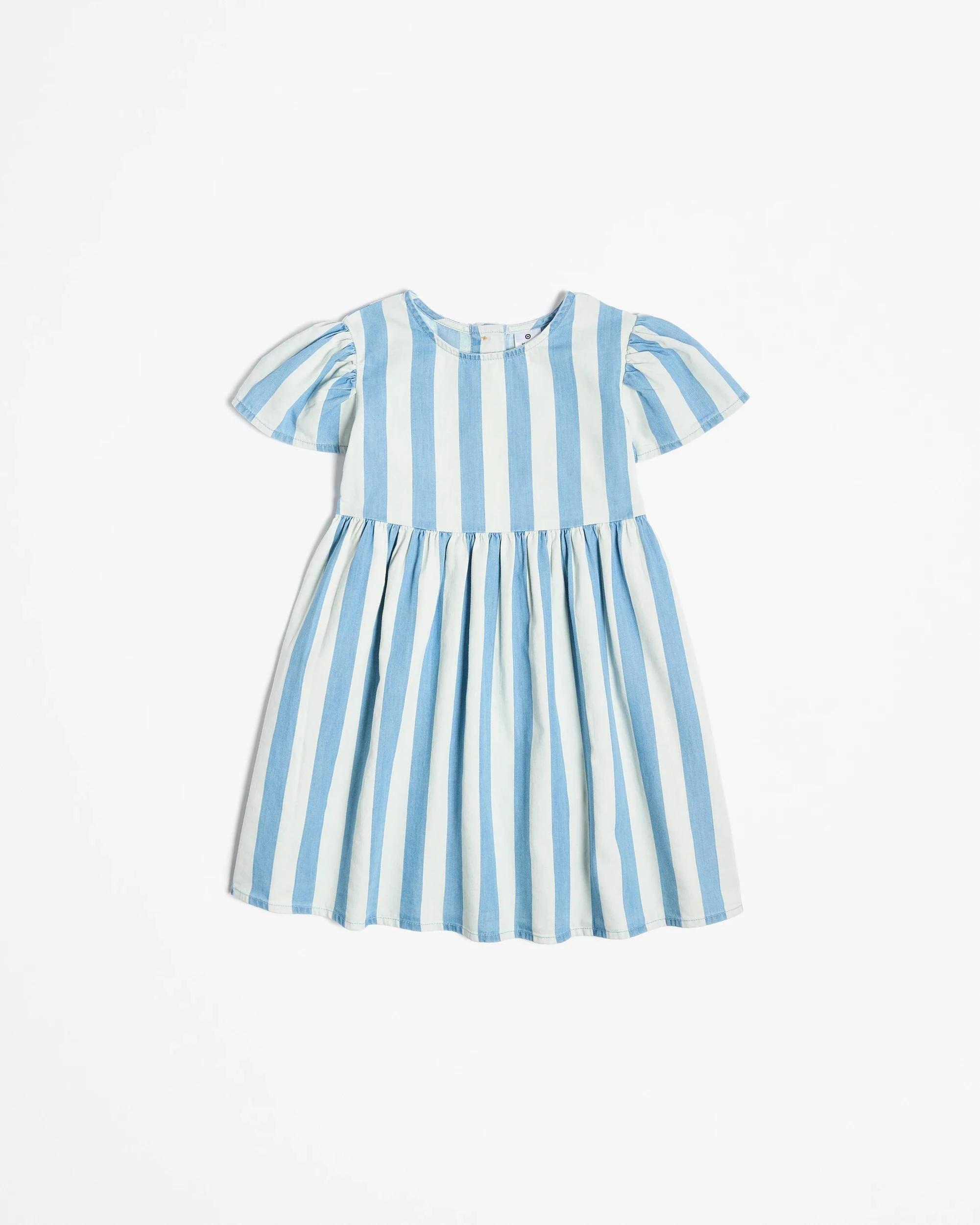 4 Target Kids Australian Cotton Stripe Dress BLUE / STRIPE, 4 of 5