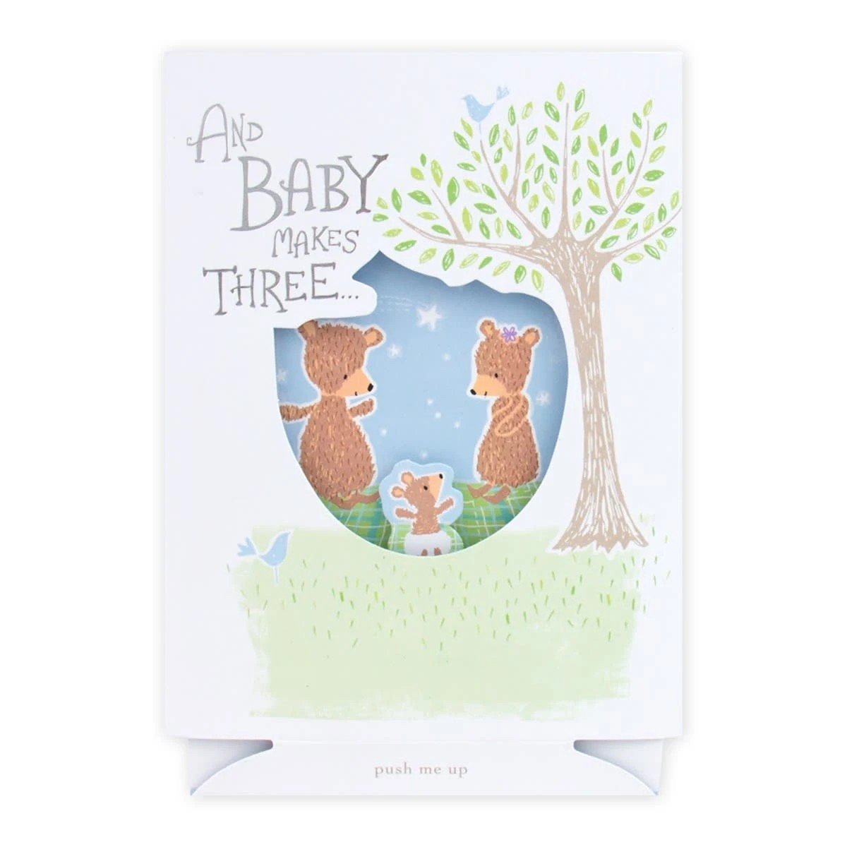 2 Connections from Hallmark 3D Push-Up Baby Celebration Card - Bear Family, 2 of 2