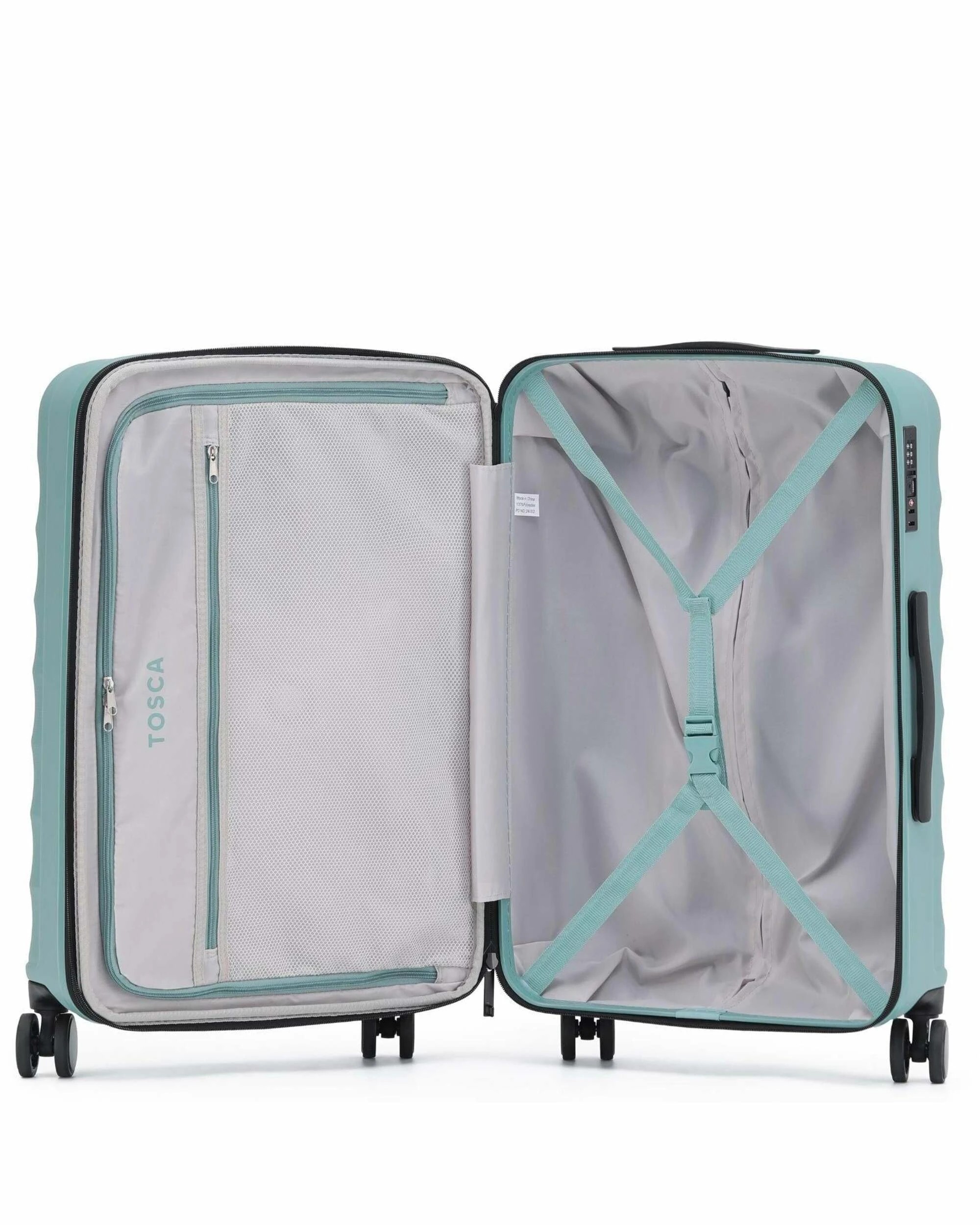 3 Tosca Interstellar 2.0 Expandable Hardside Large Spinner Suitcase - 79cm - Blue, 3 of 5