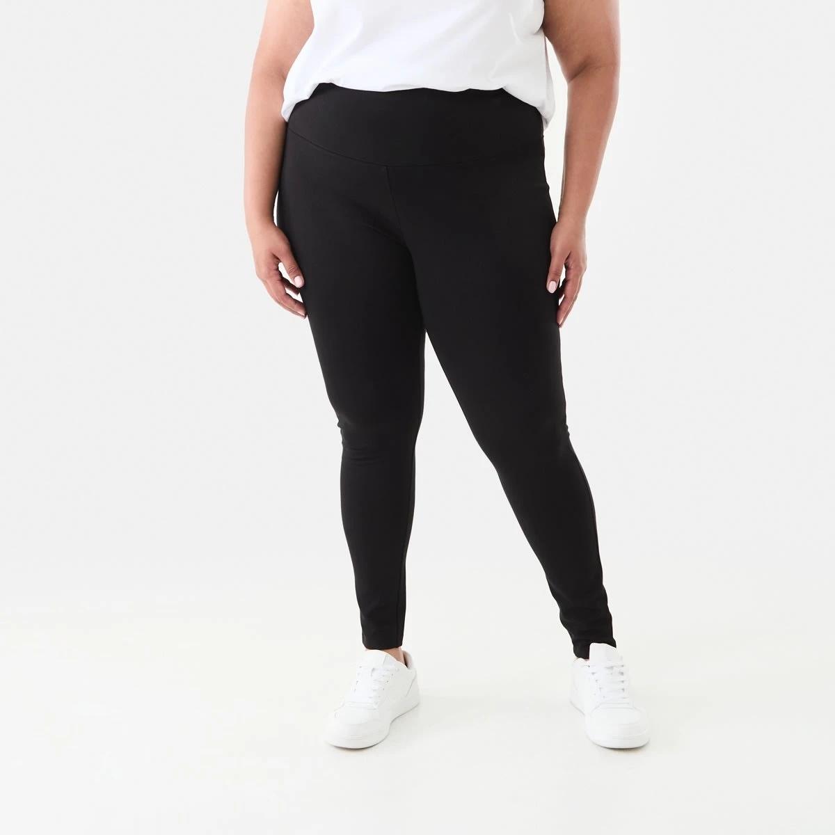 1 Curve Ponte Leggings Black, 1 of 4