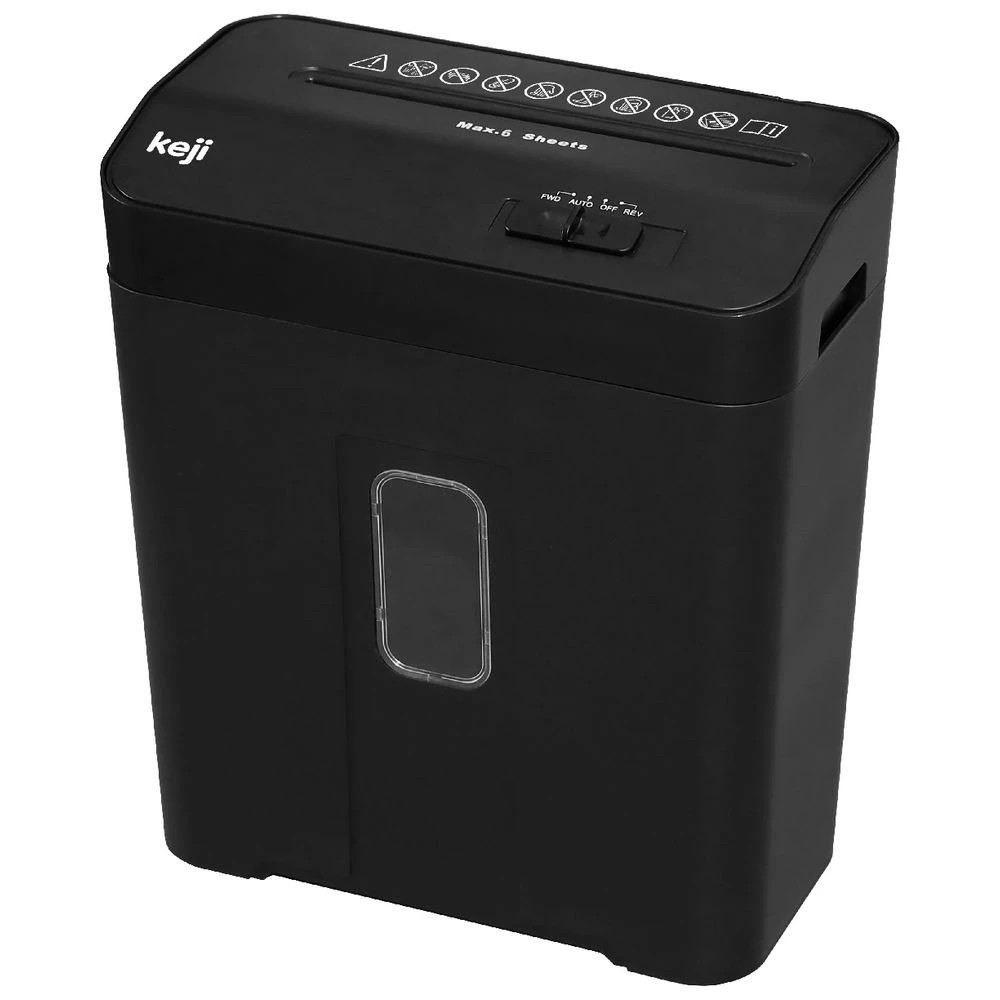 2 Keji 6 Sheet Cross Cut Shredder, 2 of 2