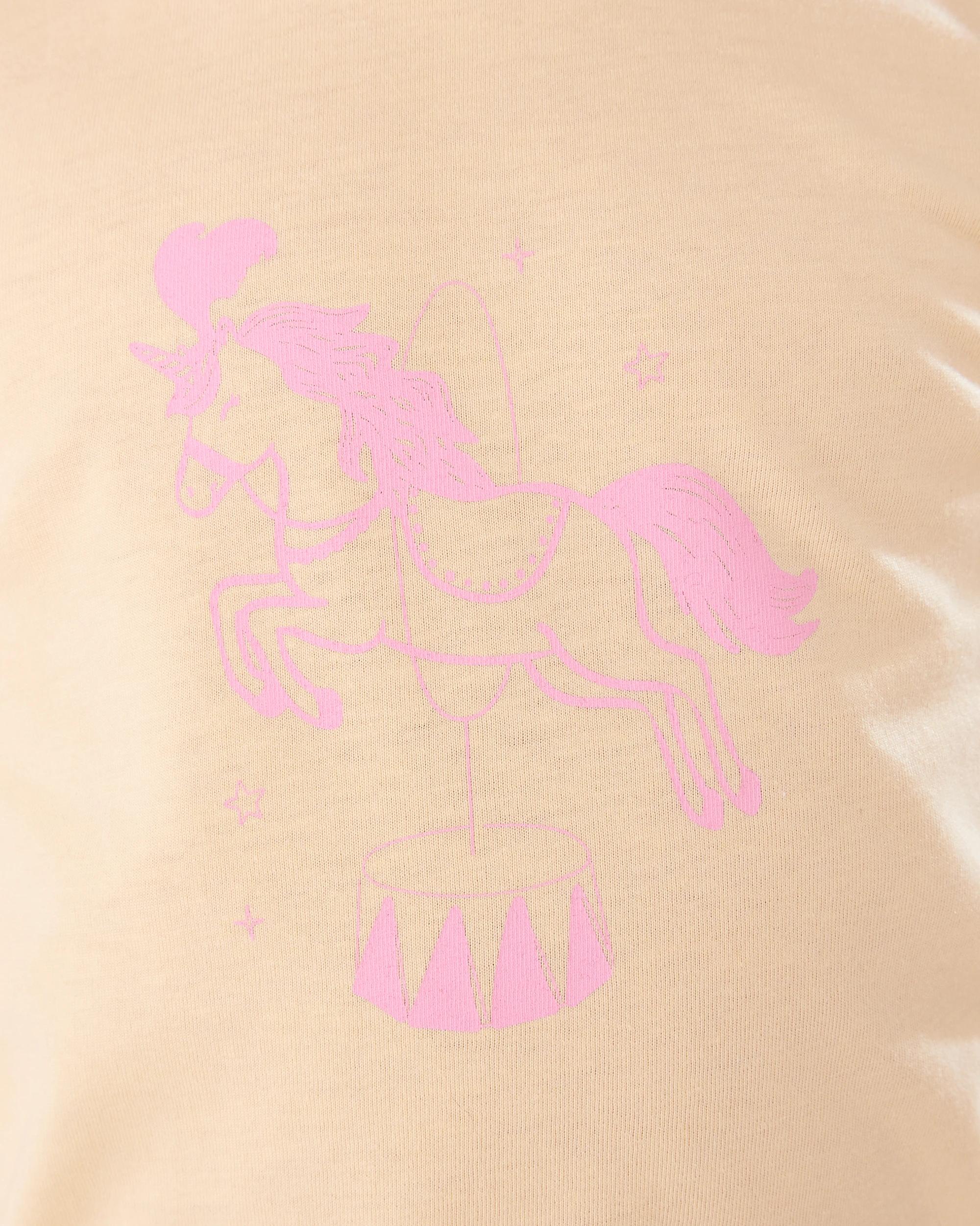 4 Knit Pyjama Set Ylw Unicrn, 4 of 7