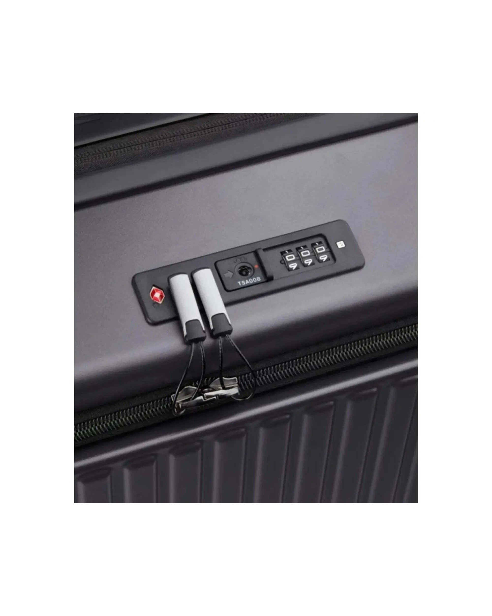 7 Delsey Securtime Zip 66 cm Top Opening 4-Wheel Expandable Suitcase TSA Lock Anthracite - Grey, 7 of 8
