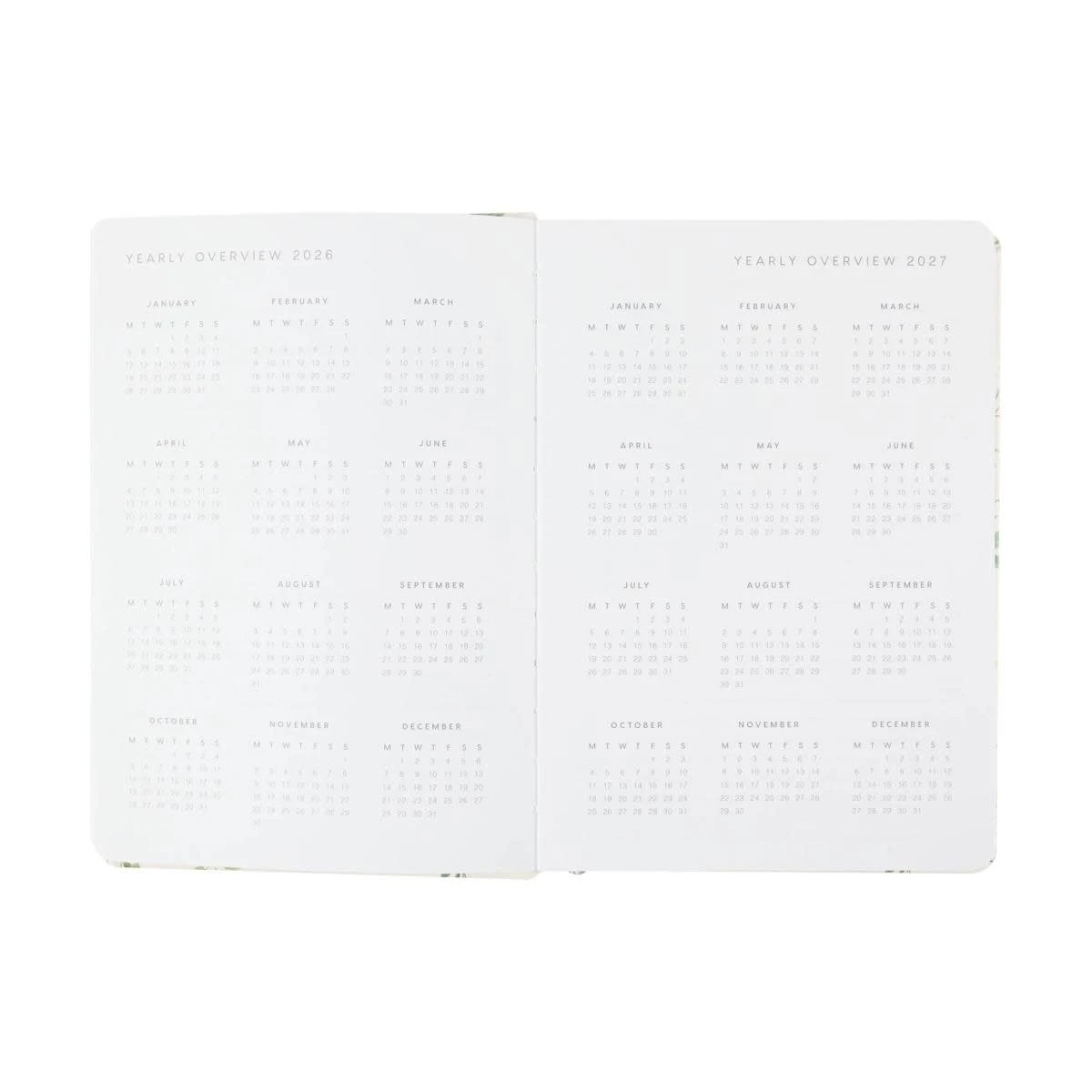 4 2026 A5 Daily Diary - Flower, 4 of 8