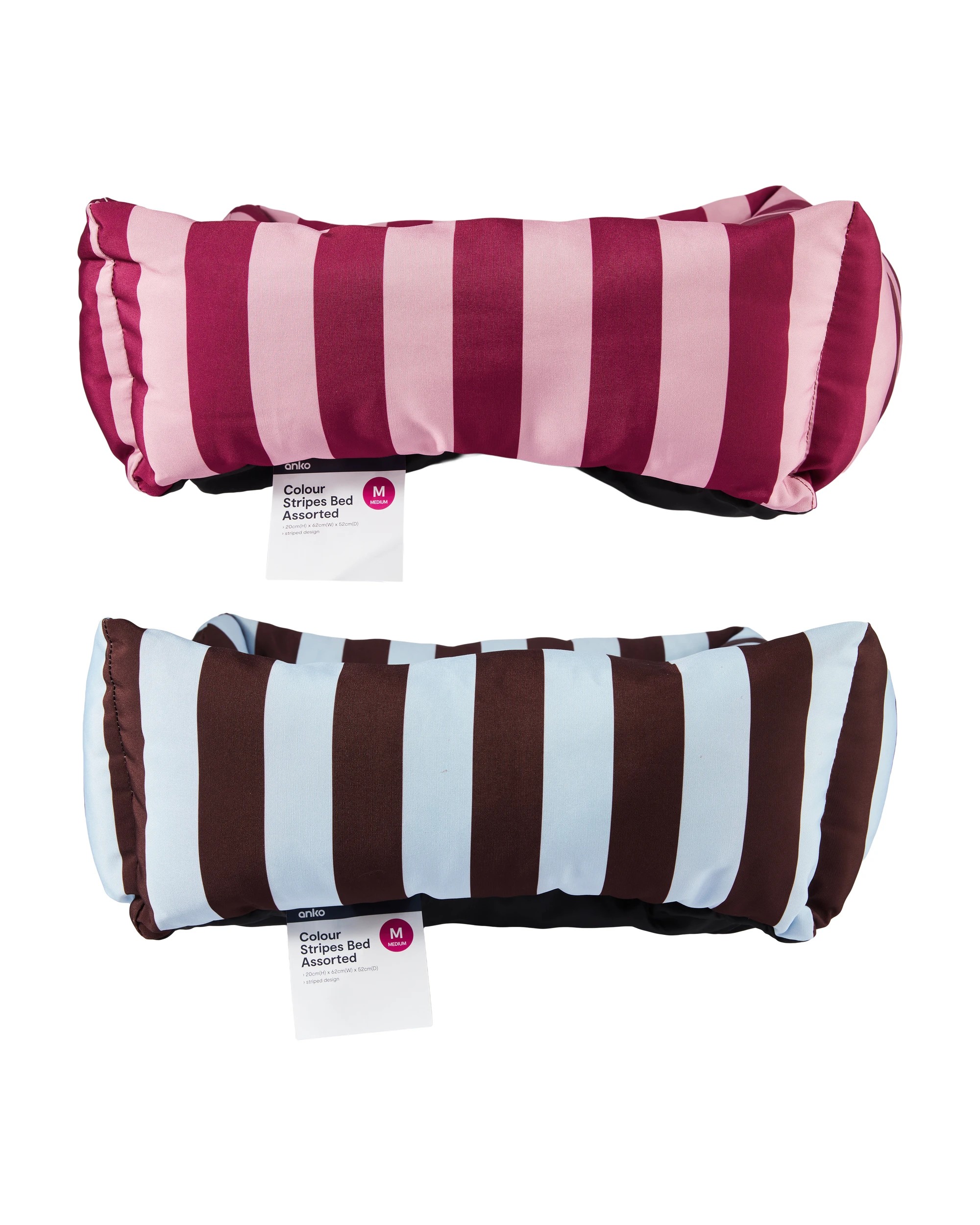 8 Colour Stripes Bed - Medium, Assorted, 8 of 8