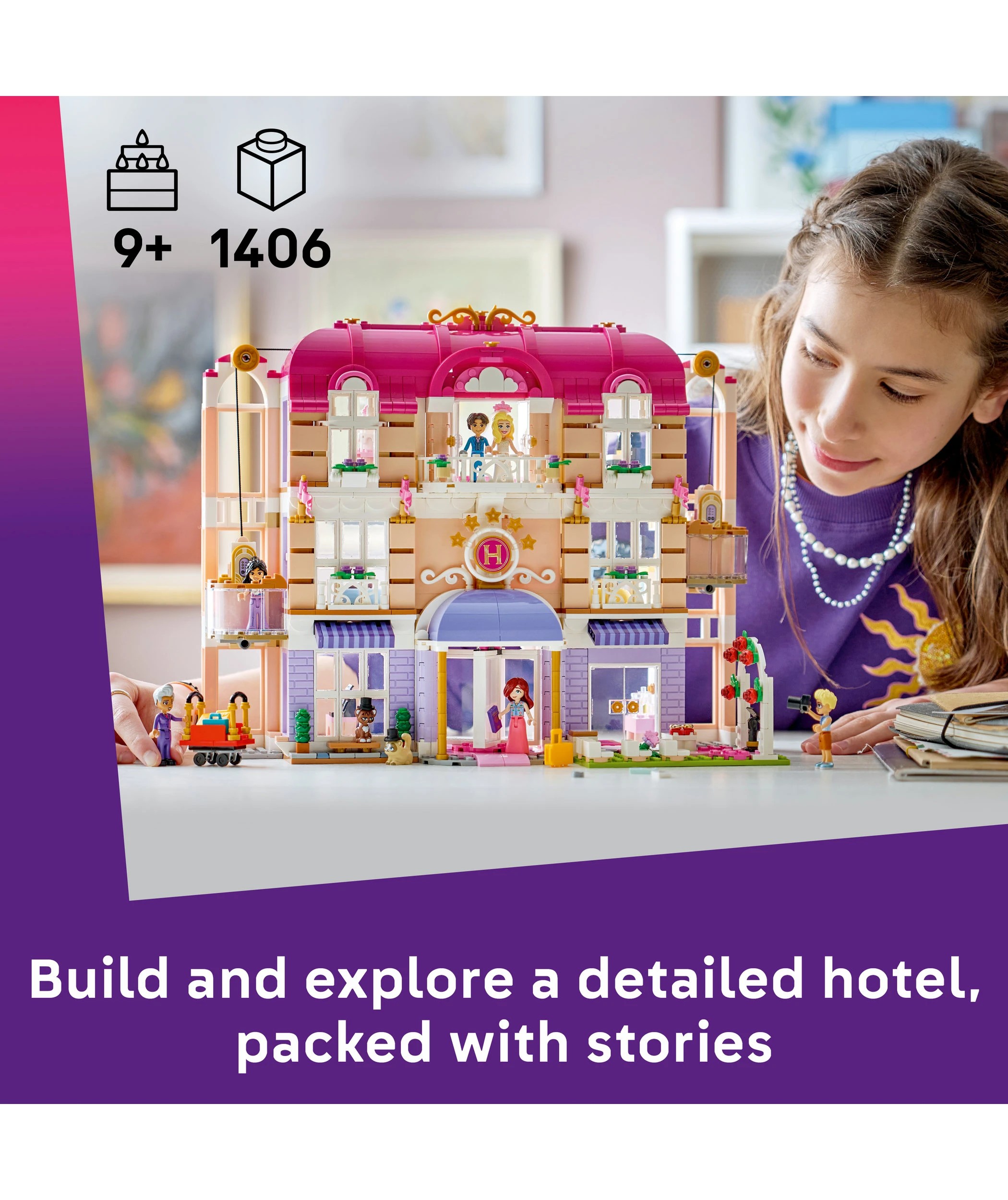 3 LEGO Friends Heartlake City Grand Hotel 42704, 3 of 10