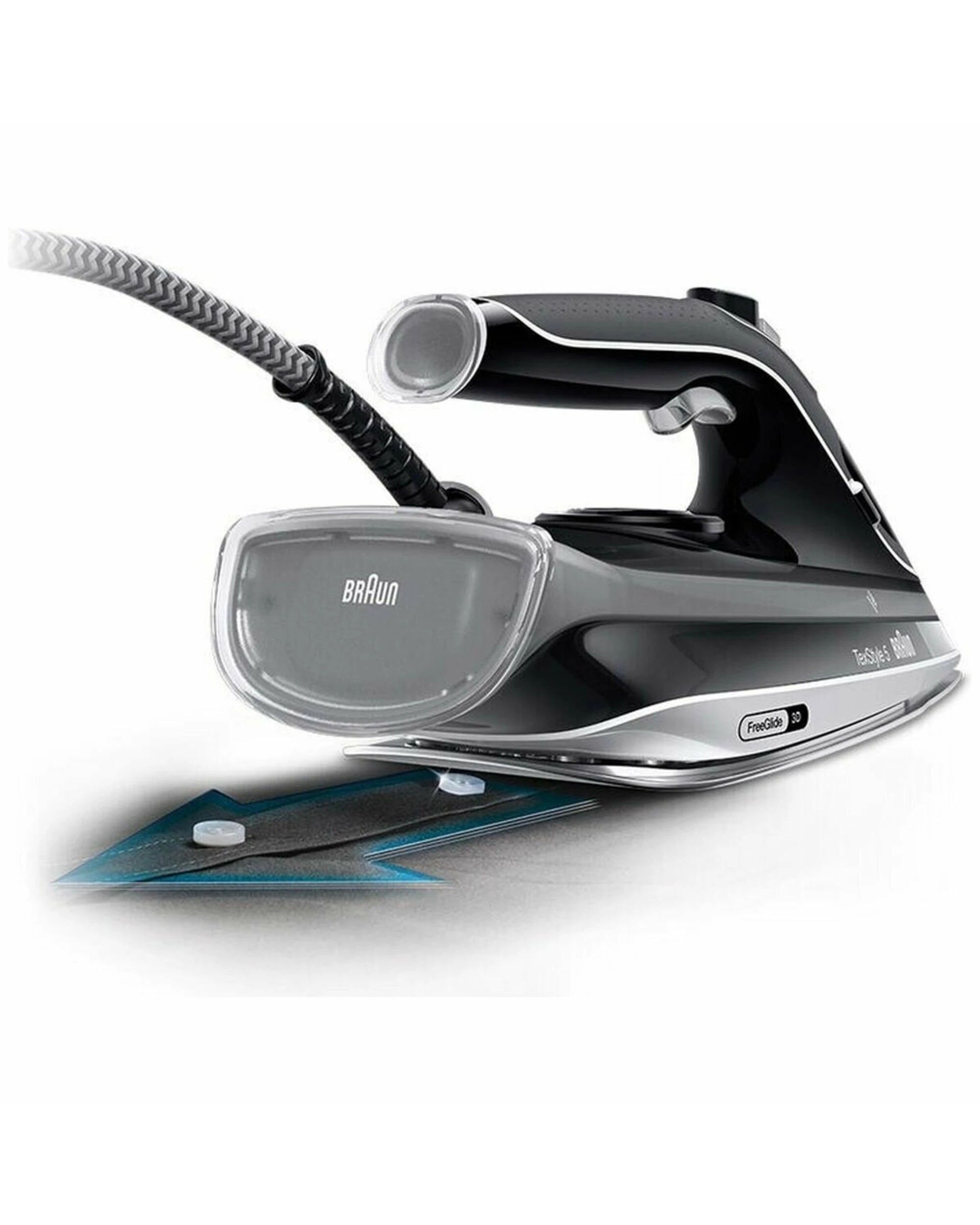3 Braun TexStyle 5 Steam Iron, 3 of 5