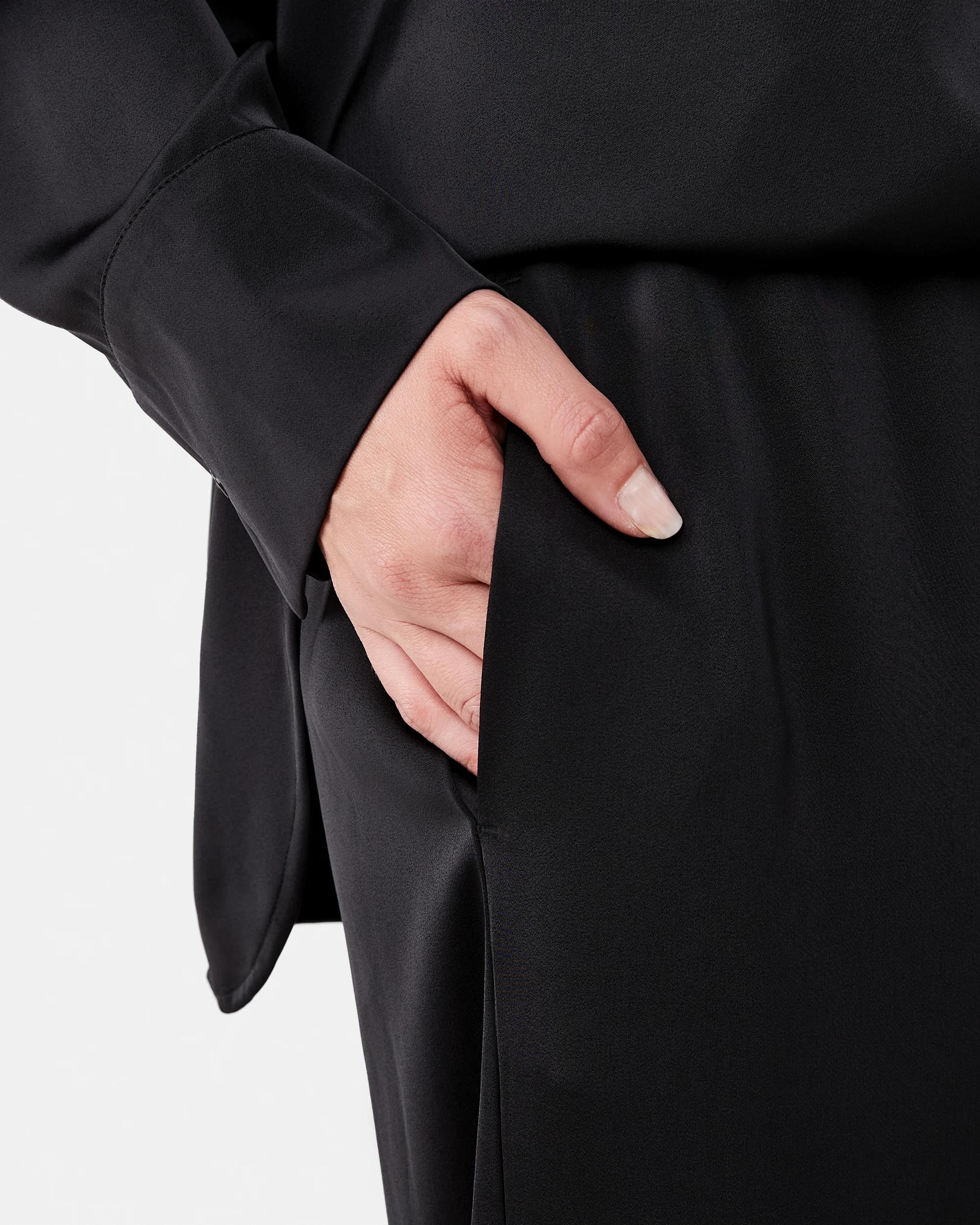 6 Satin Pants Black, 6 of 7