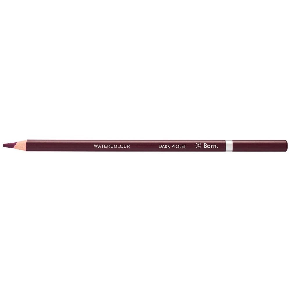 1 Born Premium Watercolour Pencil Dark Violet, 1 of 3
