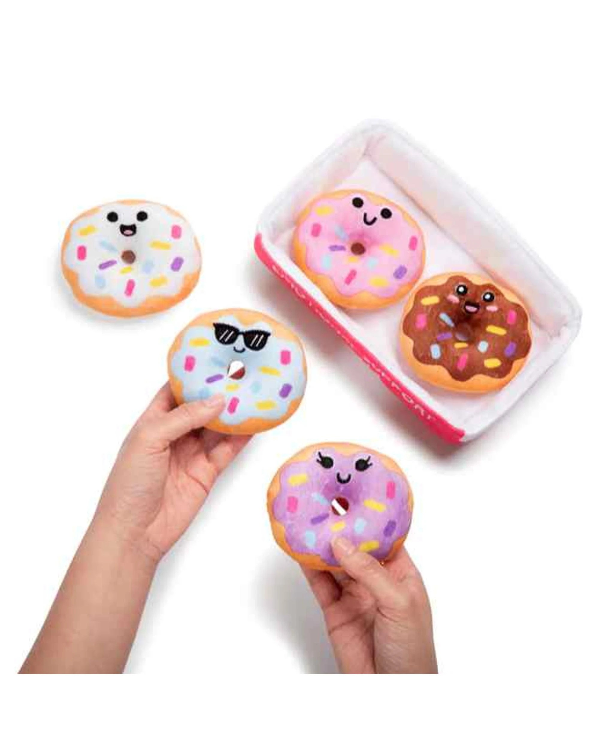 4 Emotional Support Donuts Plush Set, 4 of 10