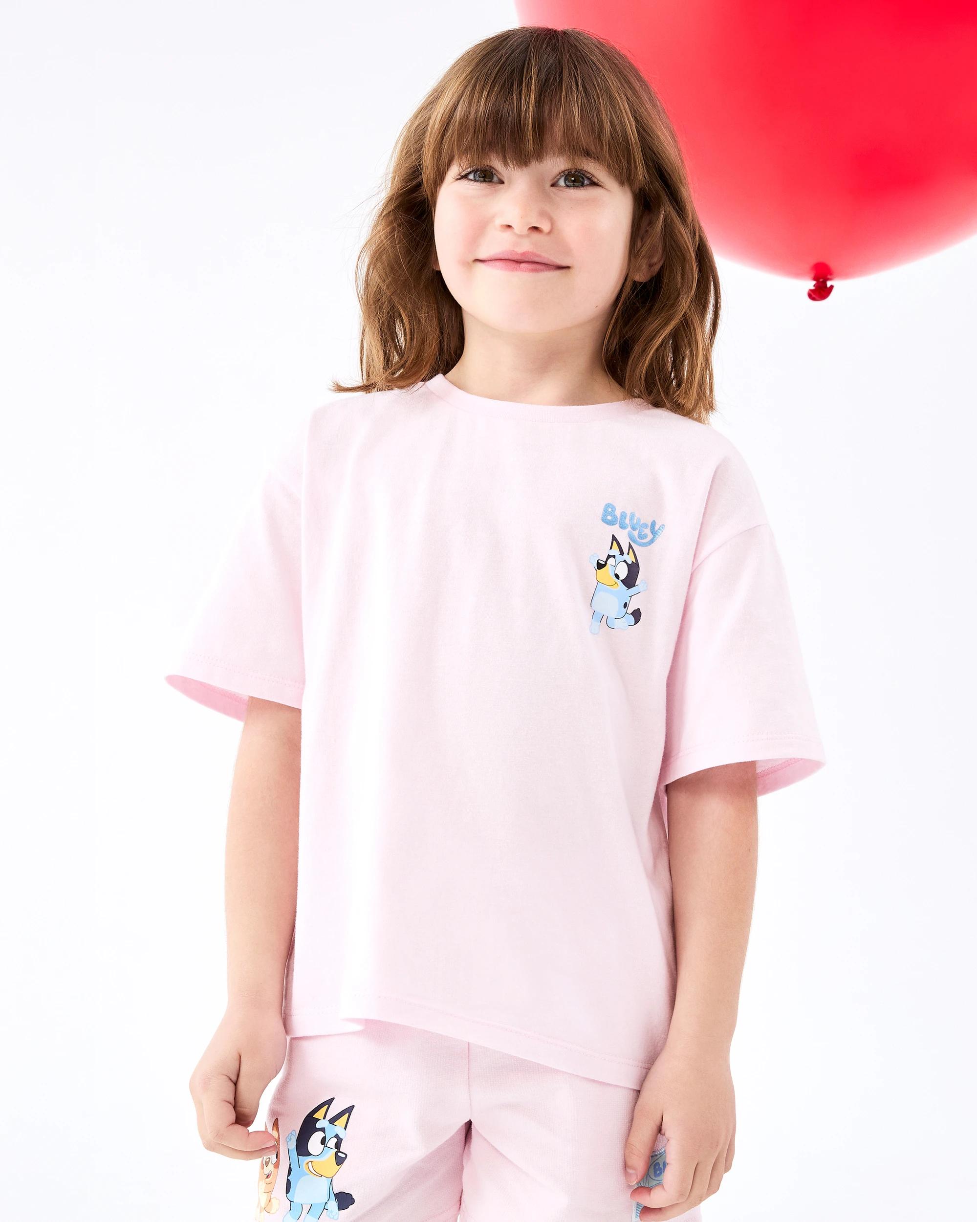 6 Bluey Shorts PINK, 6 of 6