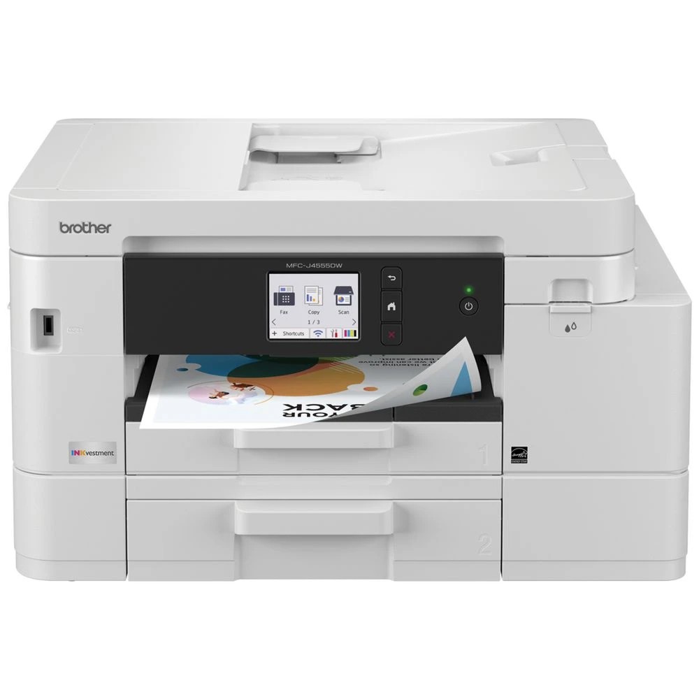 1 Brother INKvestment MFC-J4555DW Multifunction Printer, 1 of 5
