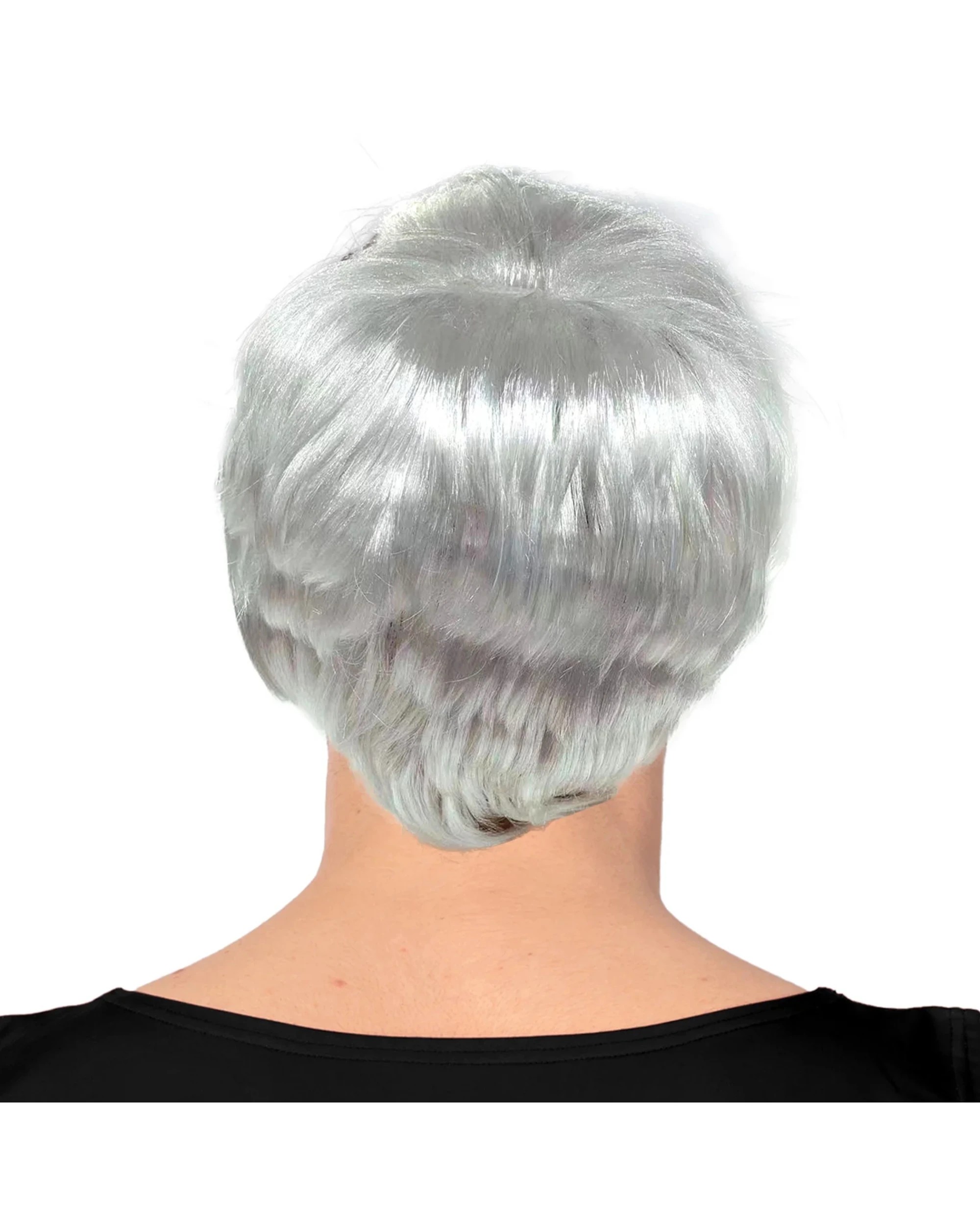 2 JDParty Men's Light Short Hair Wig - One Size - Grey, 2 of 3