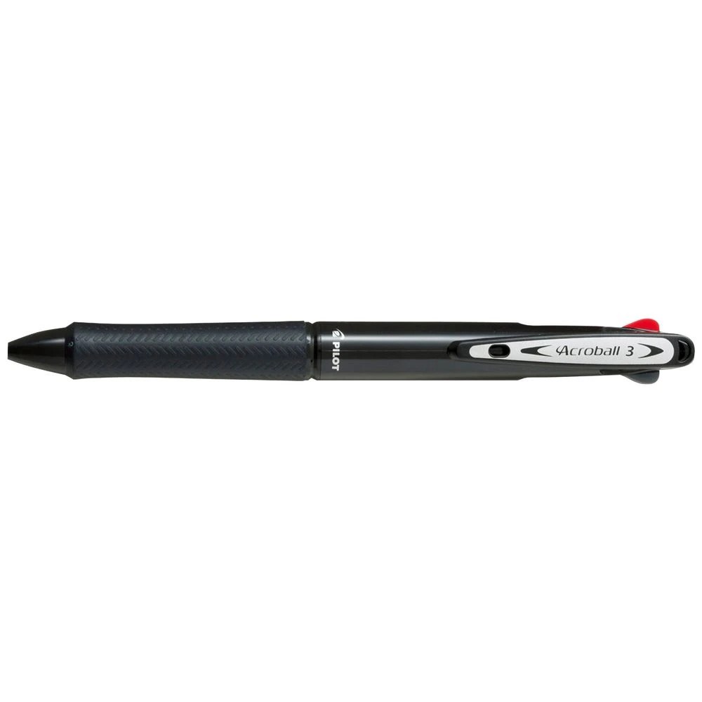 1 PILOT Acroball 3 Colour Ballpoint Pen 0.7mm Black, 1 of 1