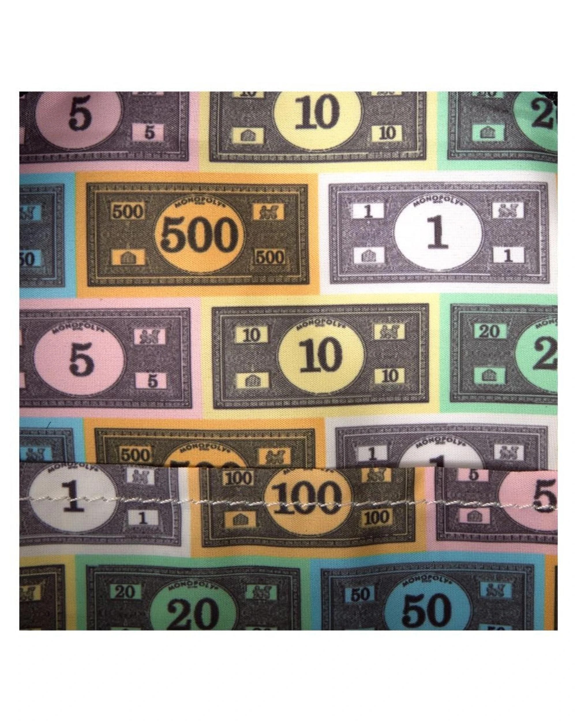 6 Monopoly 90th Anniversary Pennybags Glitter Cosplay 10 inch Faux Leather Mini Backpack - Black, 6 of 6