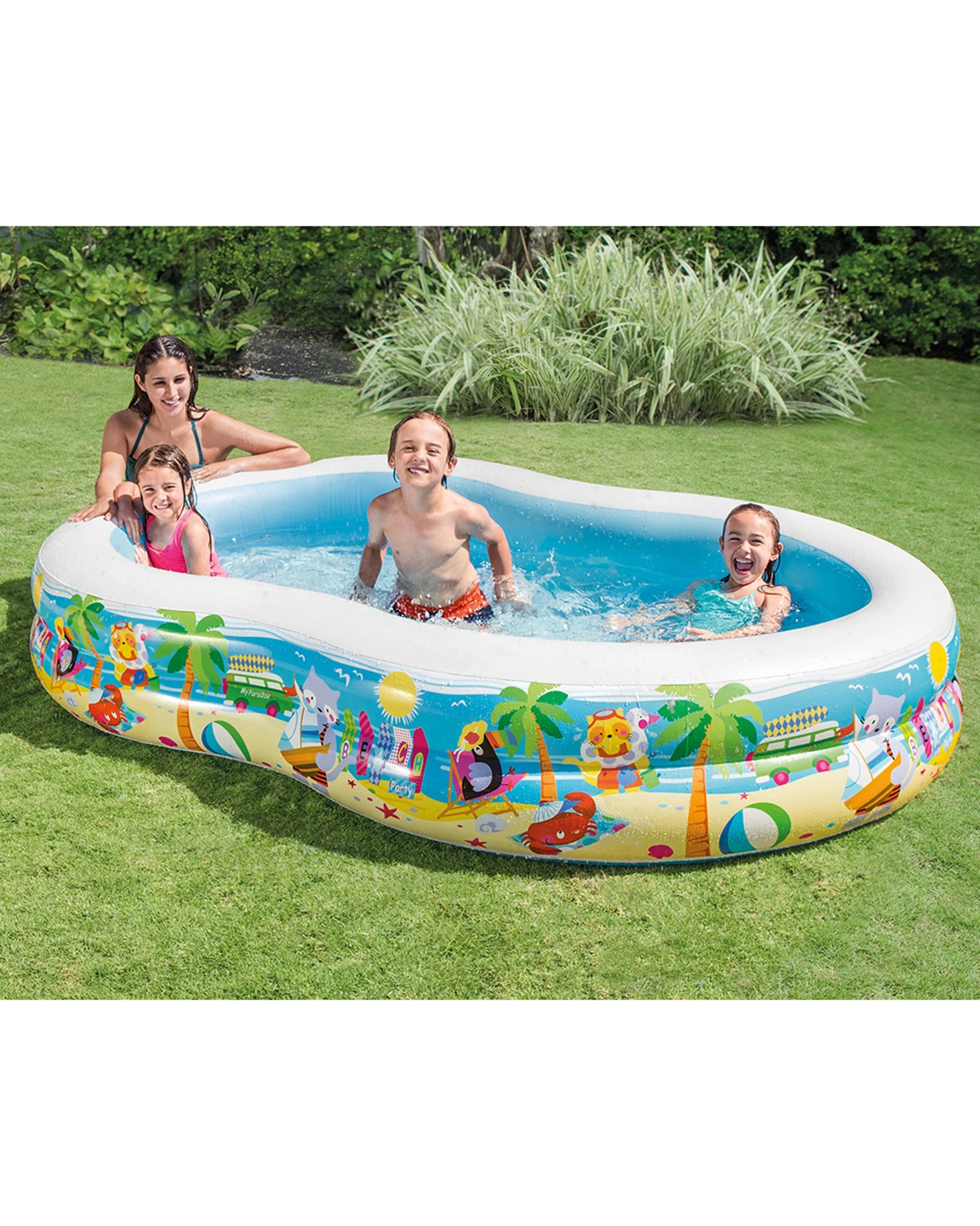 2 Intex Inflatable Swim Seashore Pool - Multi, 2 of 2