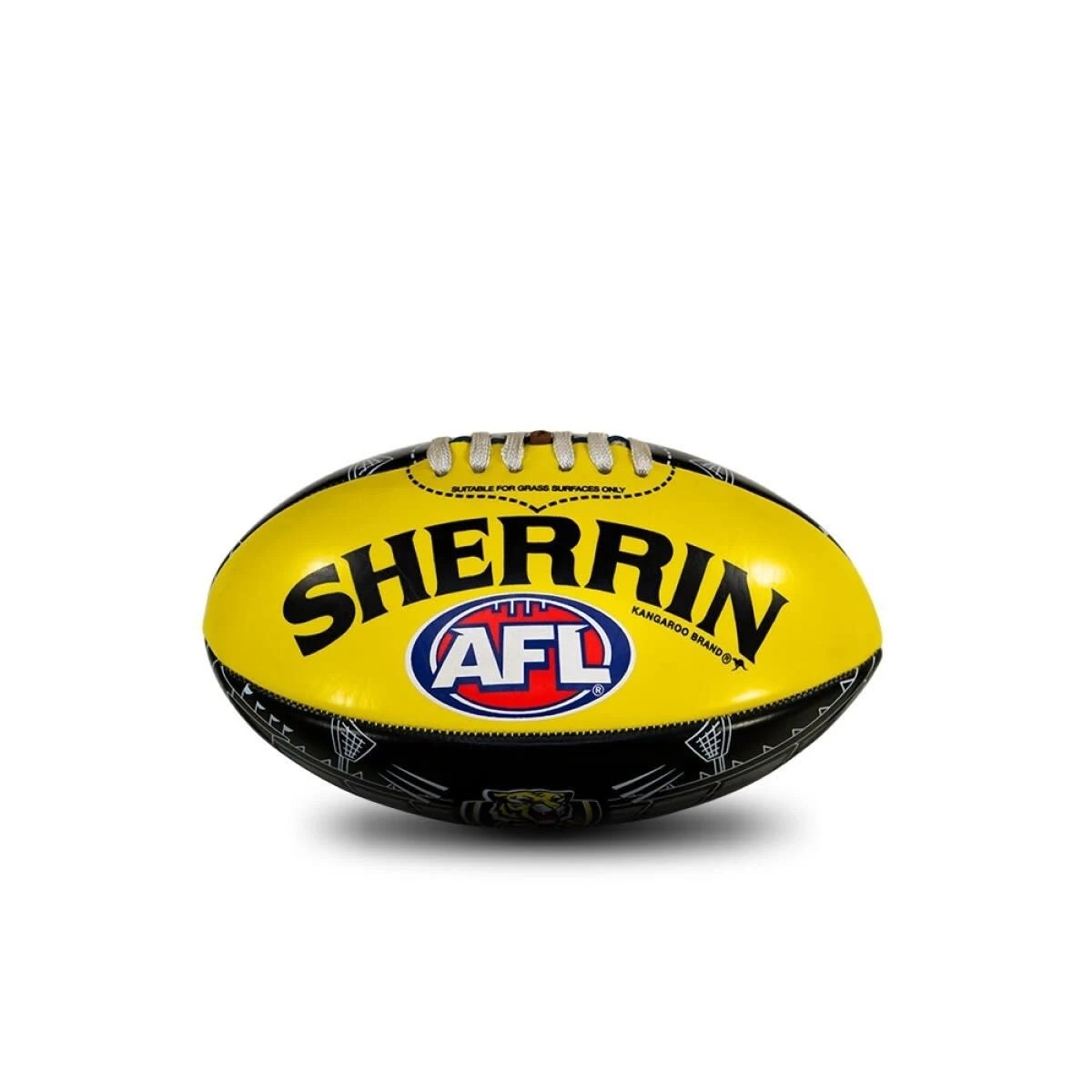 1 Sherrin AFL Richmond Tigers Ball, 1 of 4
