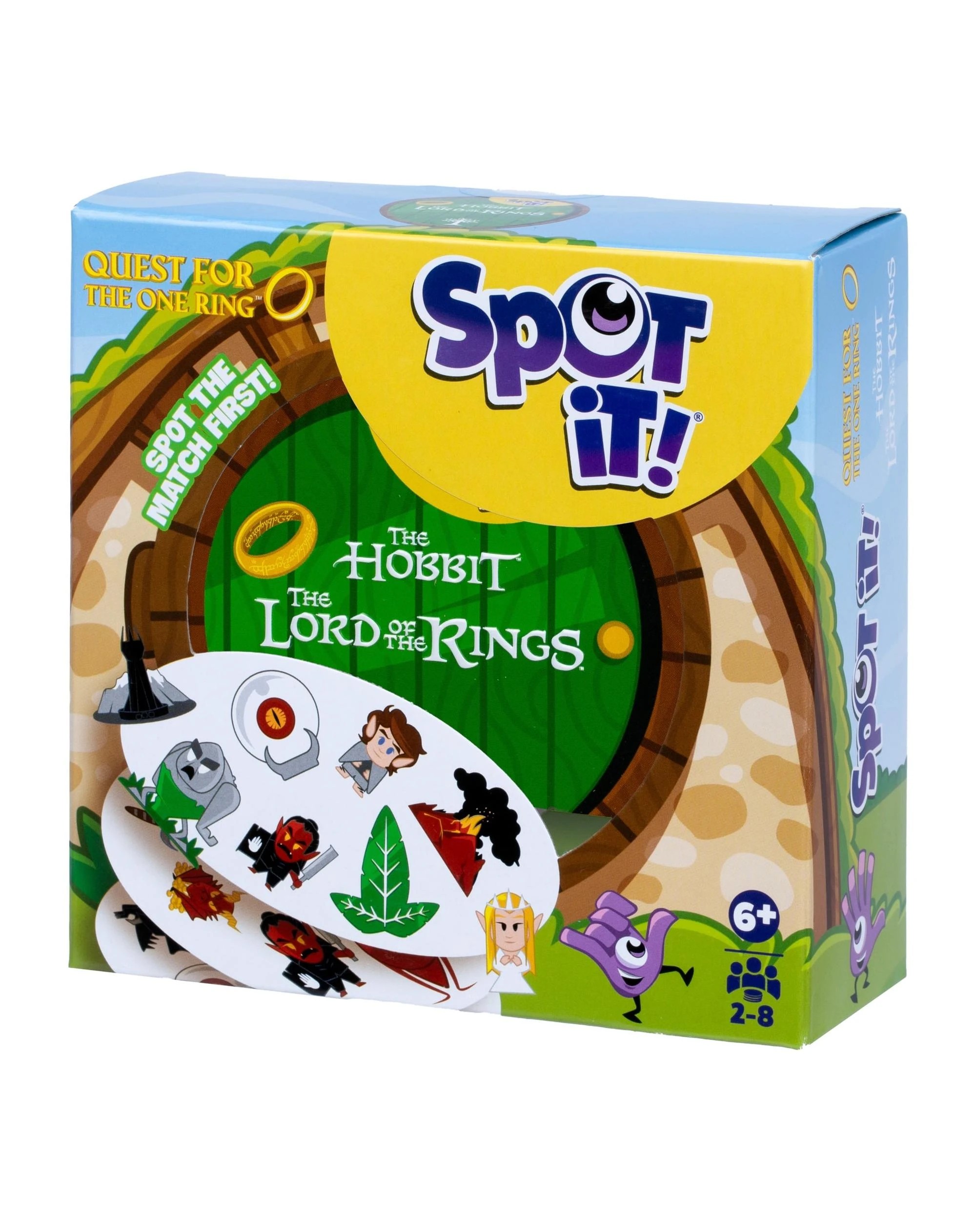 2 Spot It! The Lord of the Rings Quest for The One Ring Card Game, 2 of 8