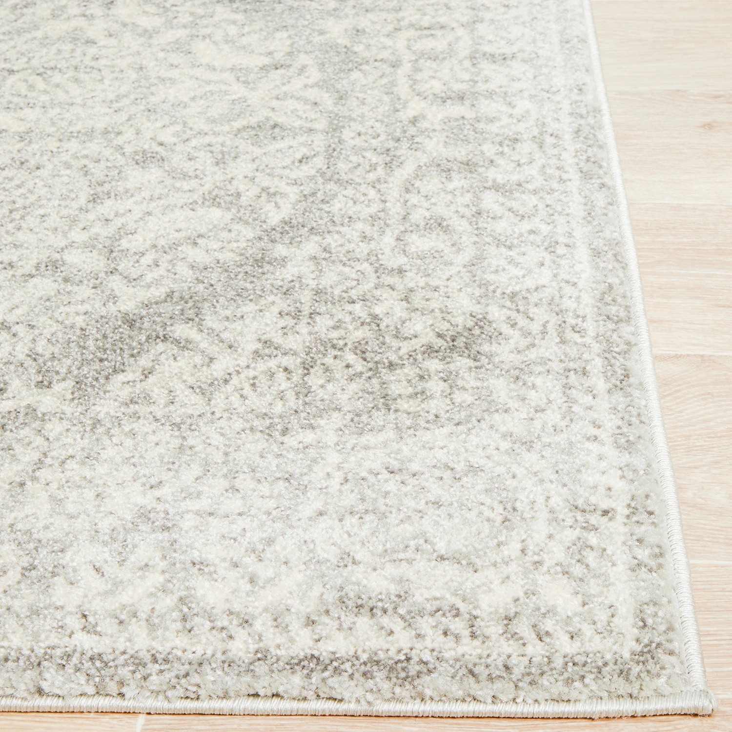 6 Common Ground Rugs Phantom 358 330x240cm - Extra Large Power Loomed Pet Friendly Floor Rug - Silver, 6 of 8