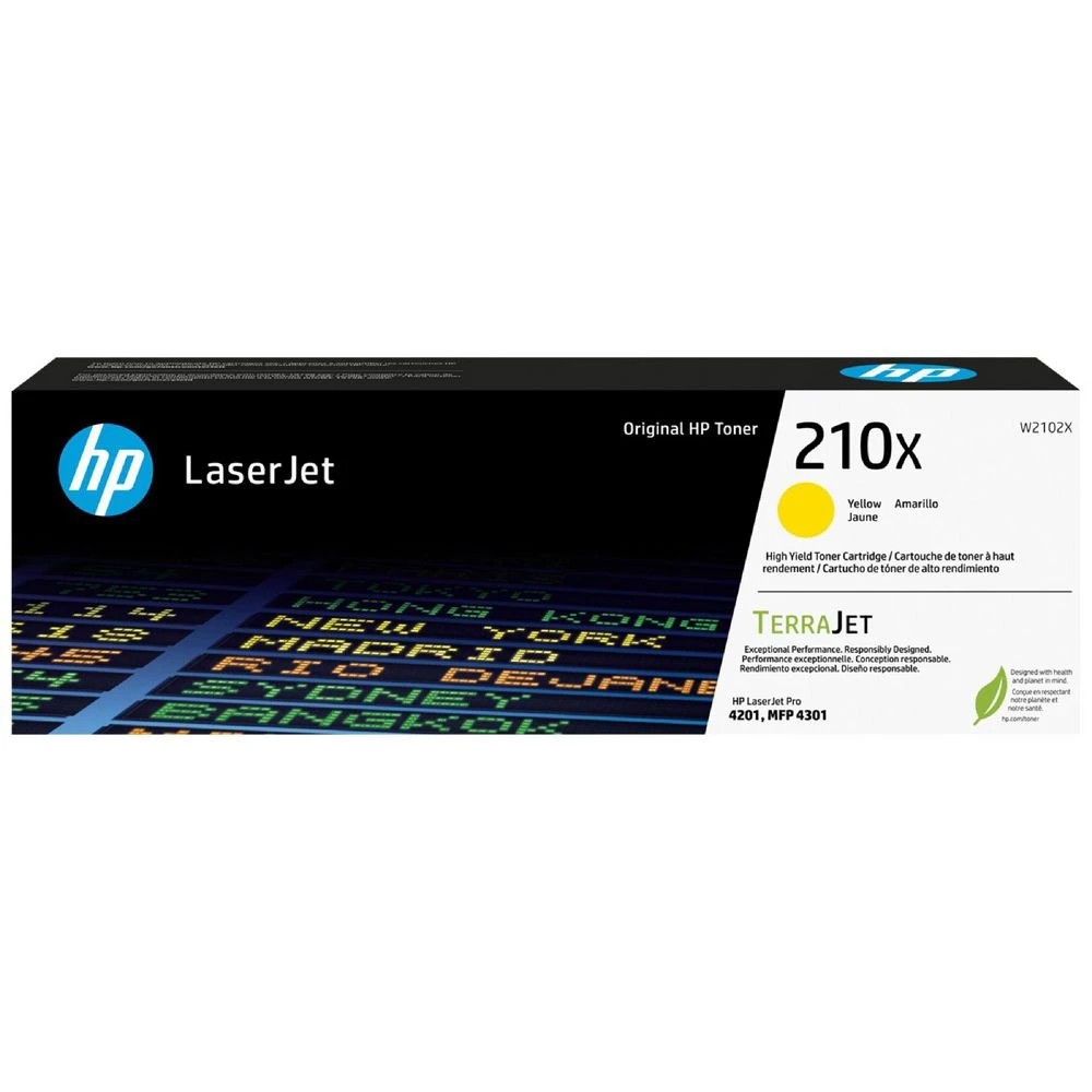 1 HP 210X LaserJet Toner Cartridge Yellow, 1 of 1