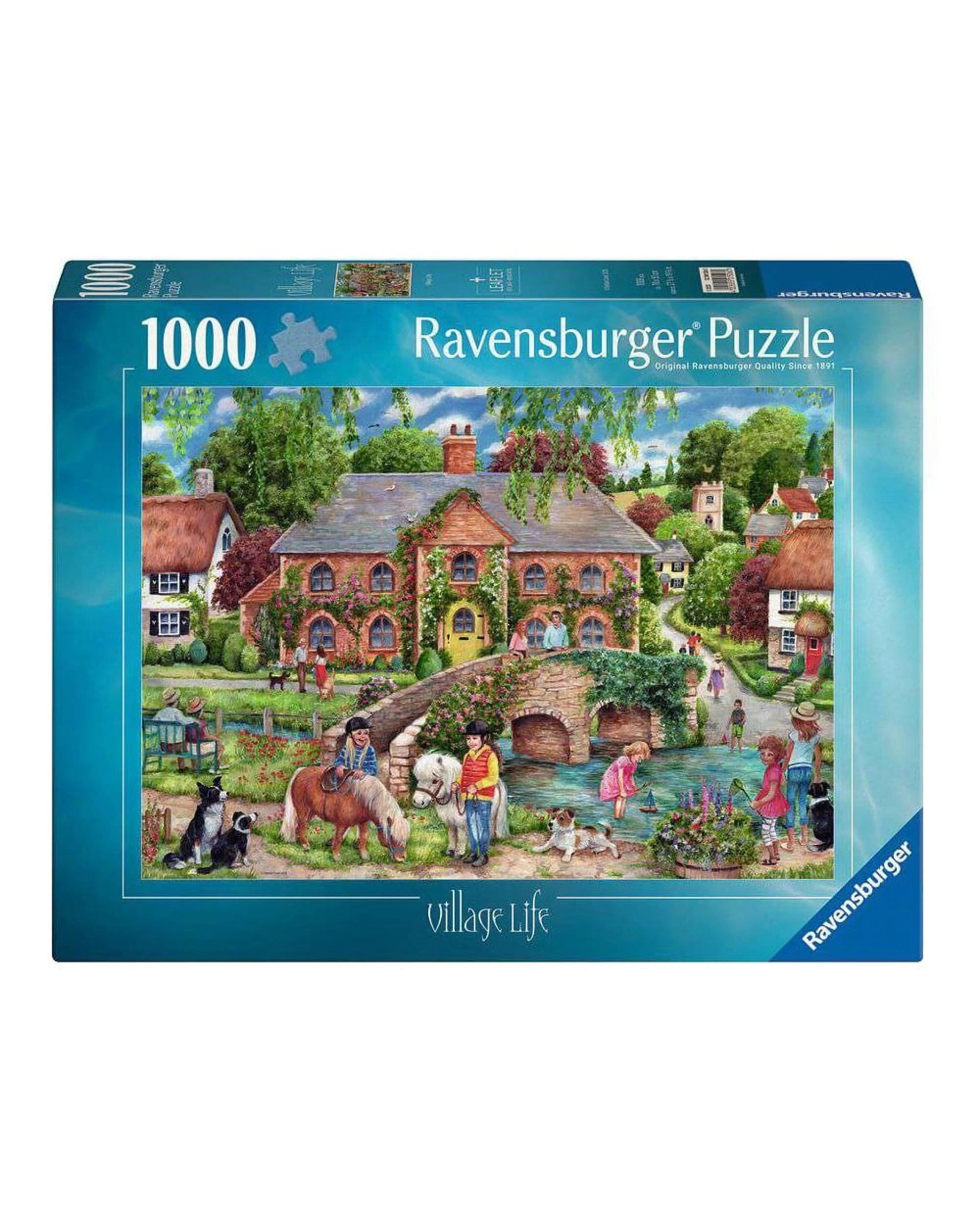 1 Ravensburger Village Life 1000 Piece Jigsaw Puzzle, 1 of 1