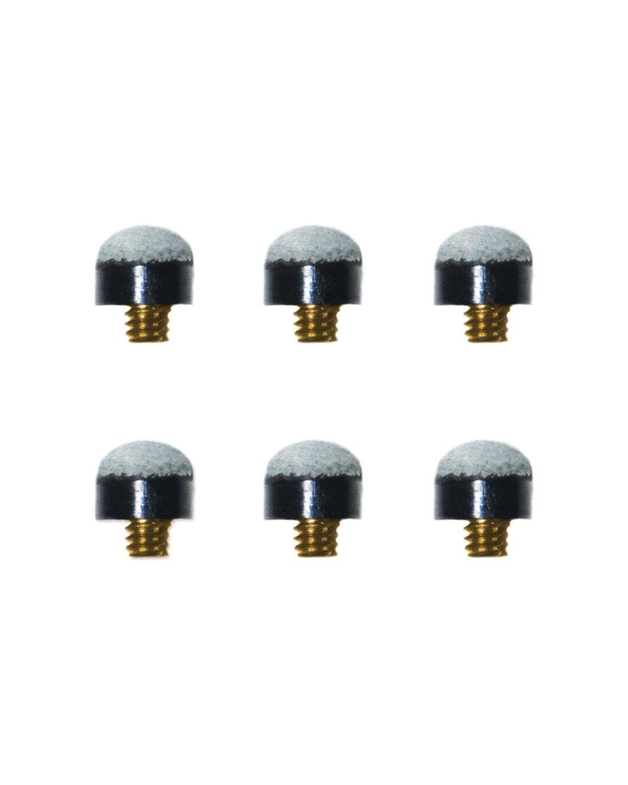1 Formula Sports 6pc Leather Tip Screw Accessory 10mm Pack - Blue, 1 of 1