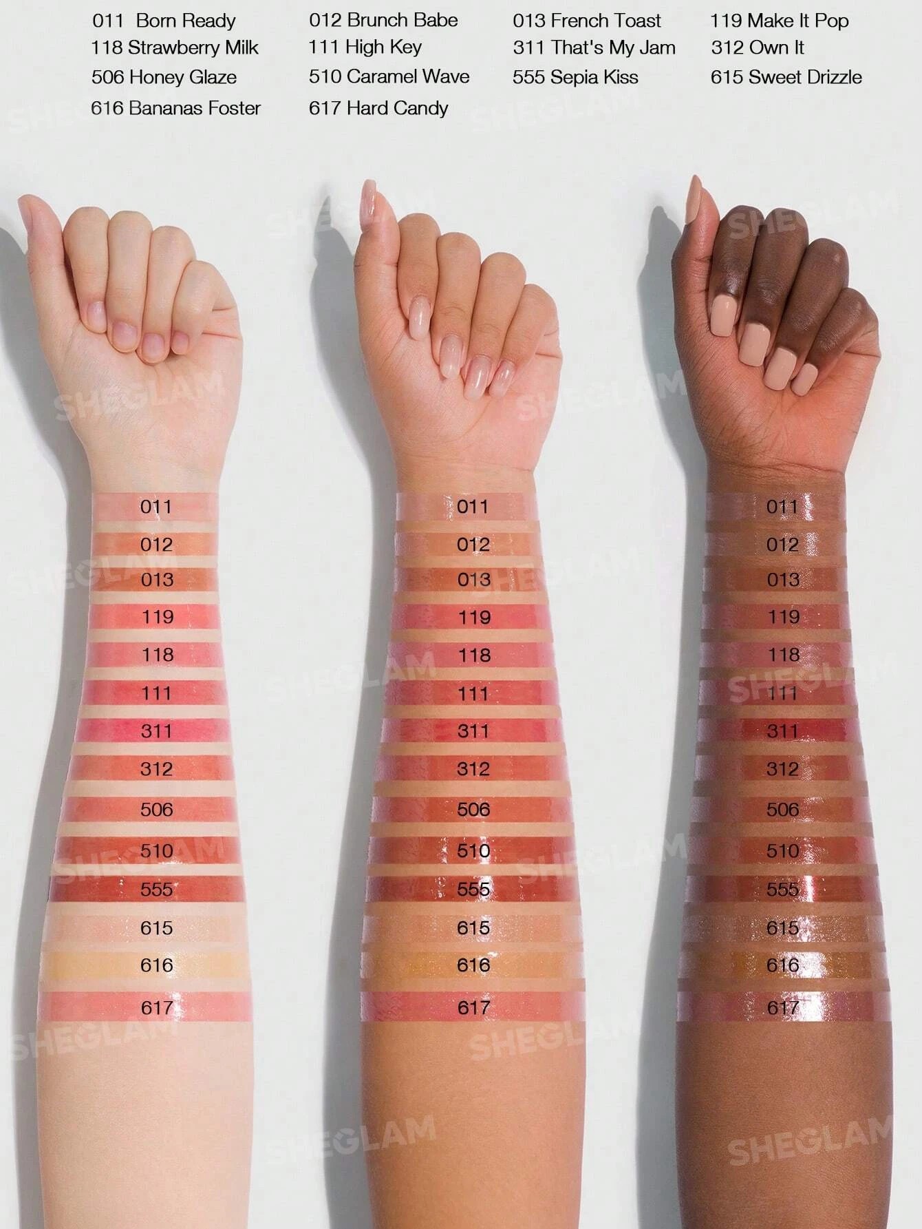 8 SHEGLAM Glass Lock Air Gloss - Strawberry Milk, 8 of 8