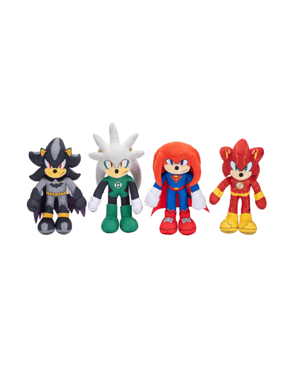 23cm DC Sonic The Hedgehog Plush - Assorted