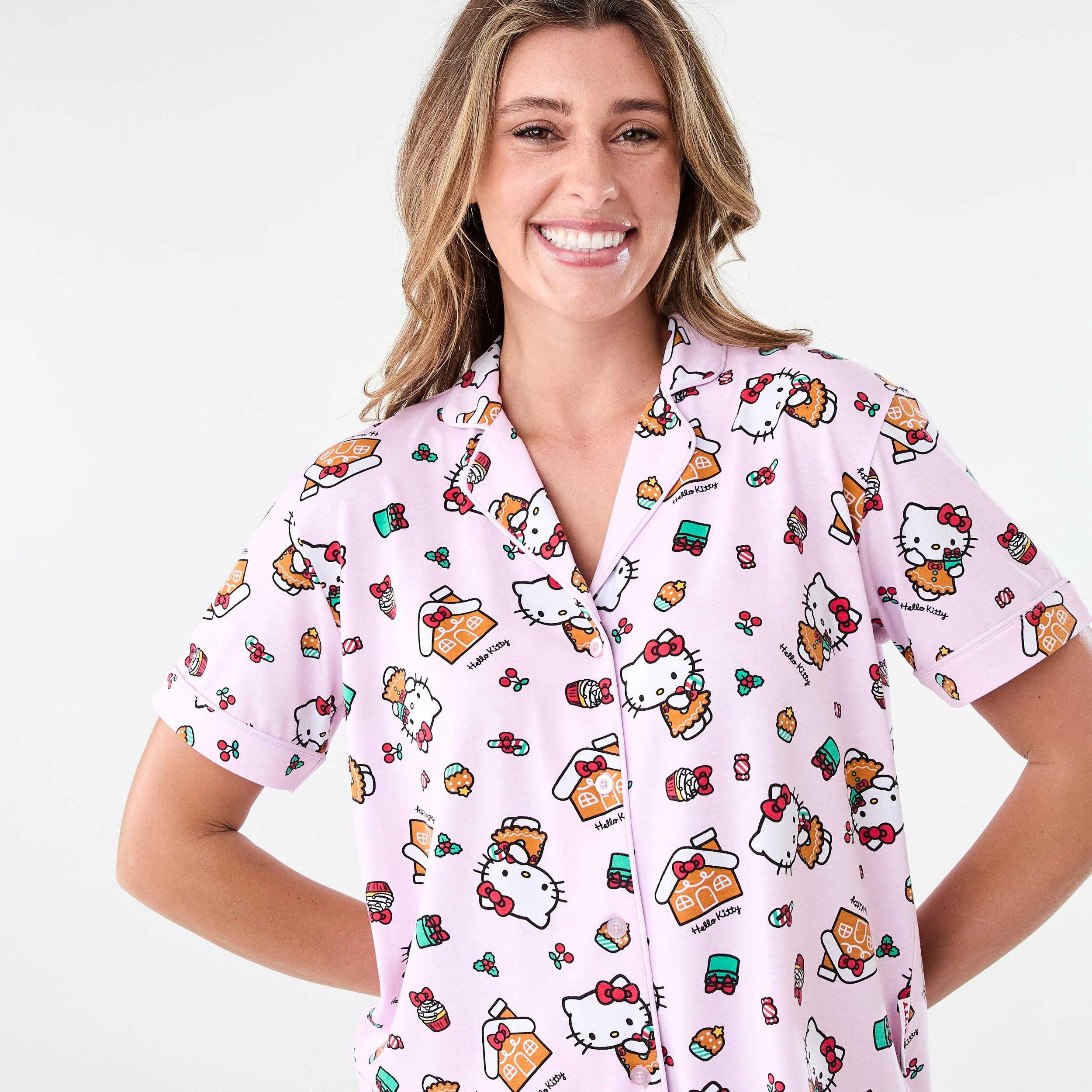4 Mini Me Hello Kitty License Christmas Comfort Pyjama Set XMAS HELLO KITTY PINK LADY, 4 of 7