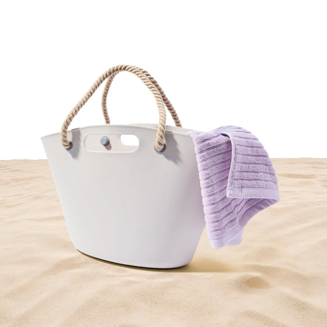 1 Beach Tote - Stone, 1 of 10