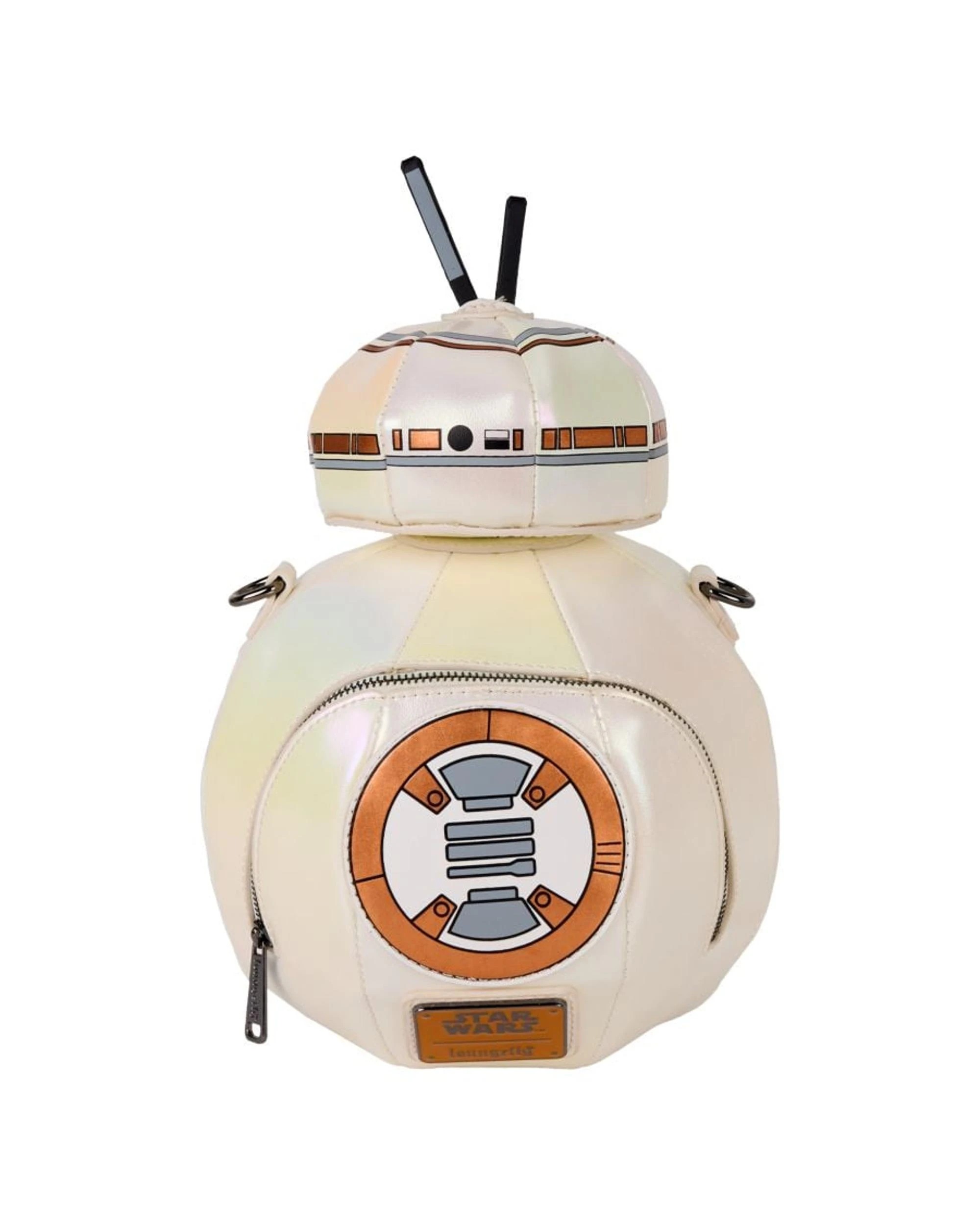 3 Loungefly Star Wars The Force Awakens BB-8 Figural Crossbody Bag - White, 3 of 3